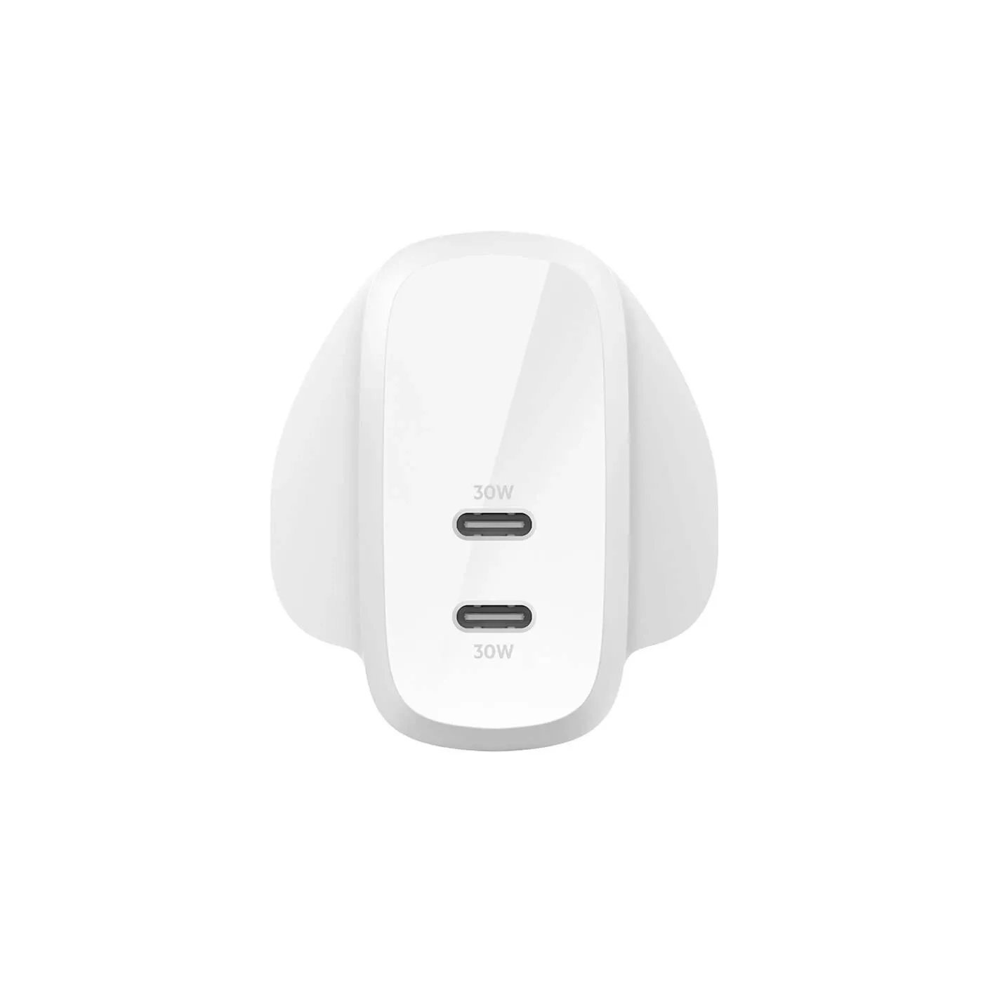 Belkin 60W Dual USB-C Wall Charger - White