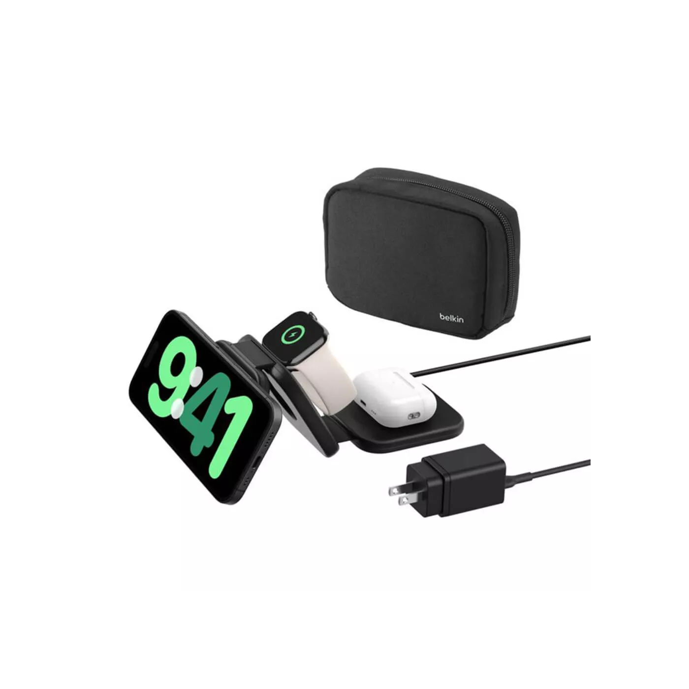 Belkin BoostCharge Pro All in 1 15W Wireless Charger - Black