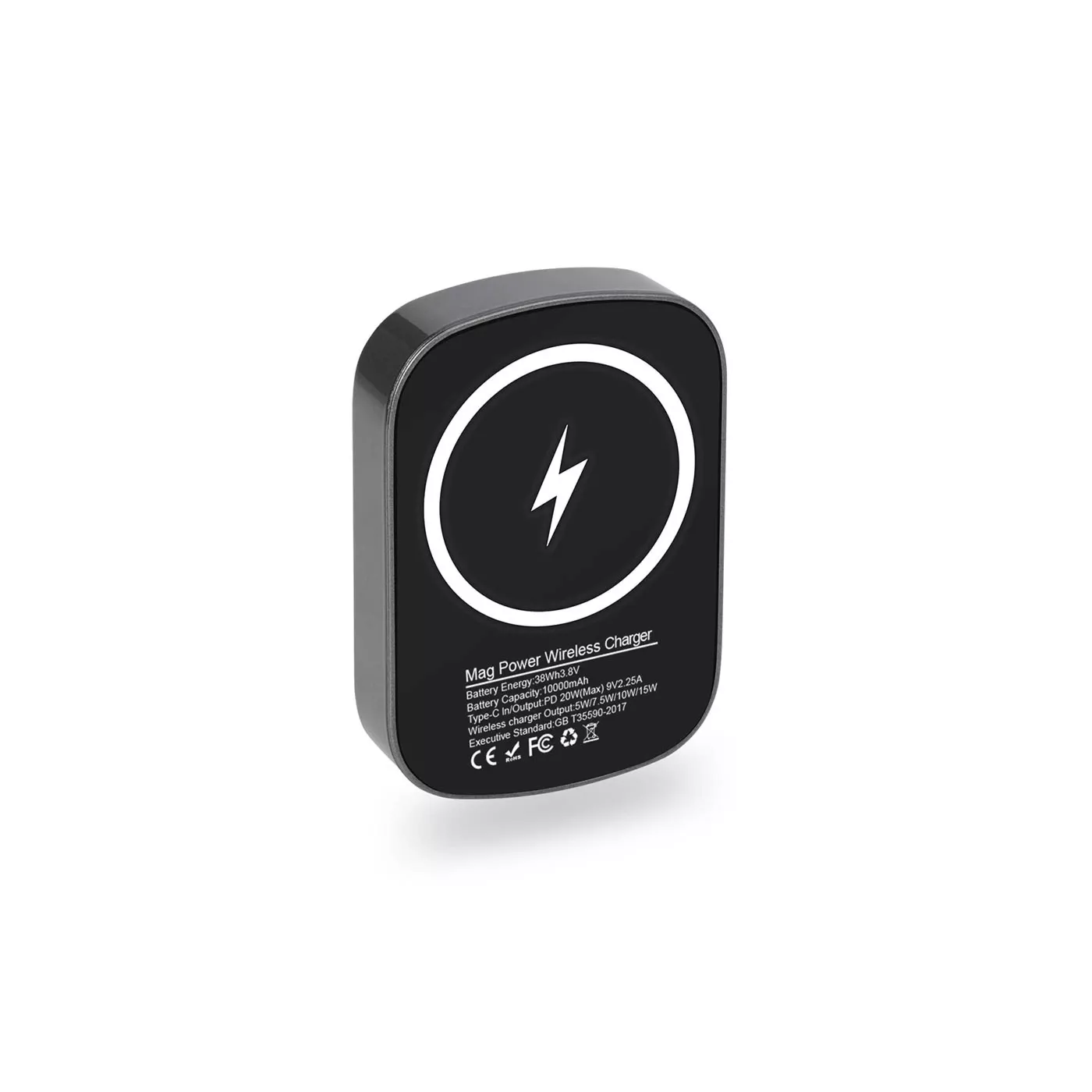 Baykron Compact Magpower 10K USB-C PD 20W - Black