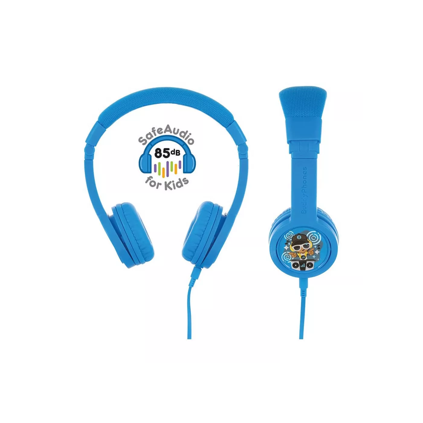 Buddyphones Explore+ Foldable headphones with Mic