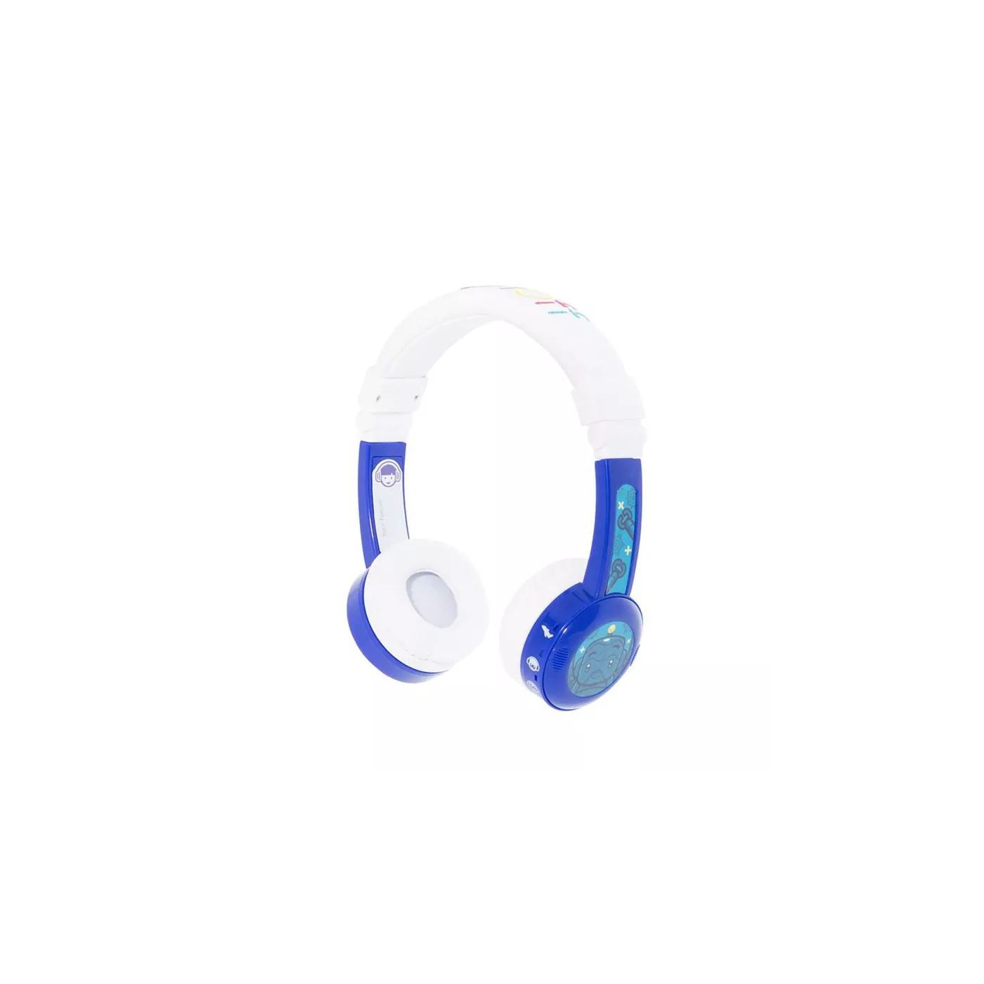 Buddyphones Inflight On Ear Wired Headphones Blue