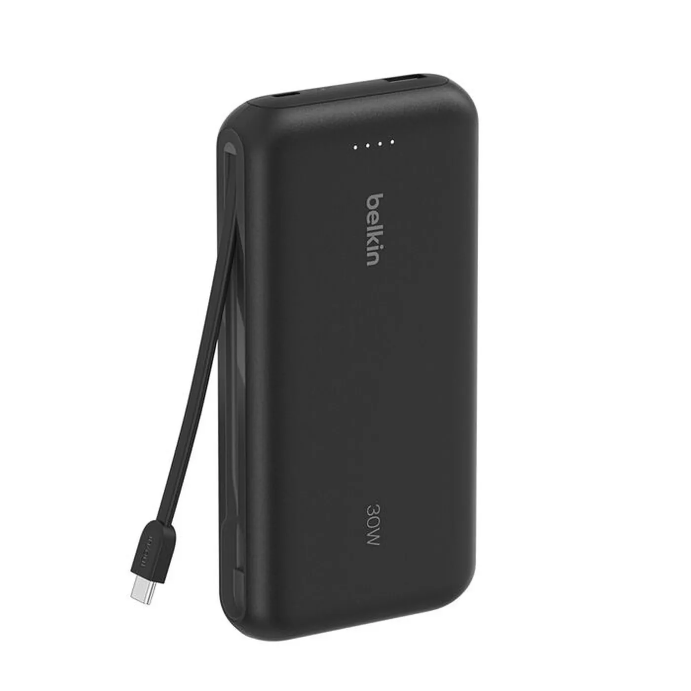 Belkin 30W 20K mAh Power Bank with Cable - Black
