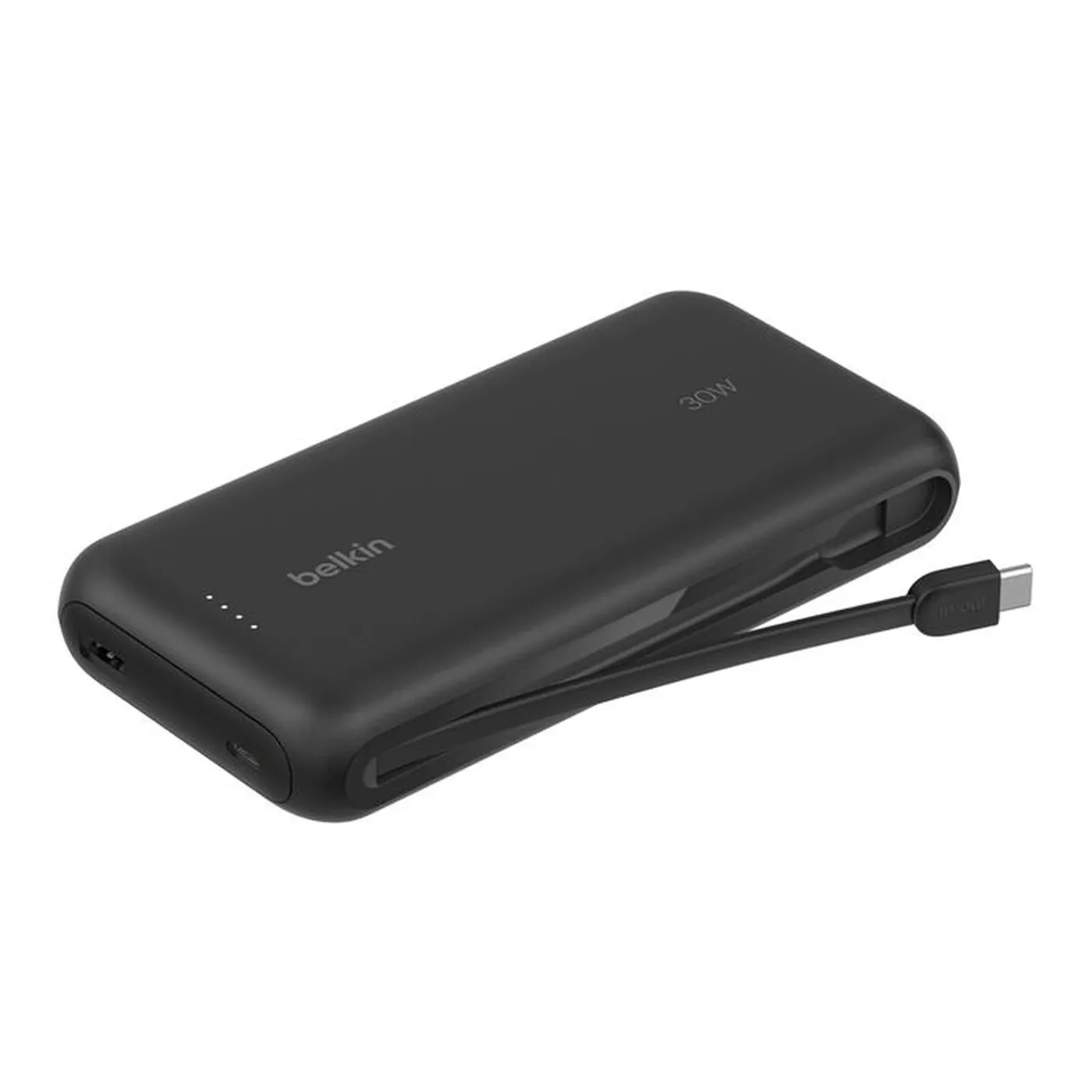 Belkin 30W 20K mAh Power Bank with Cable - Black