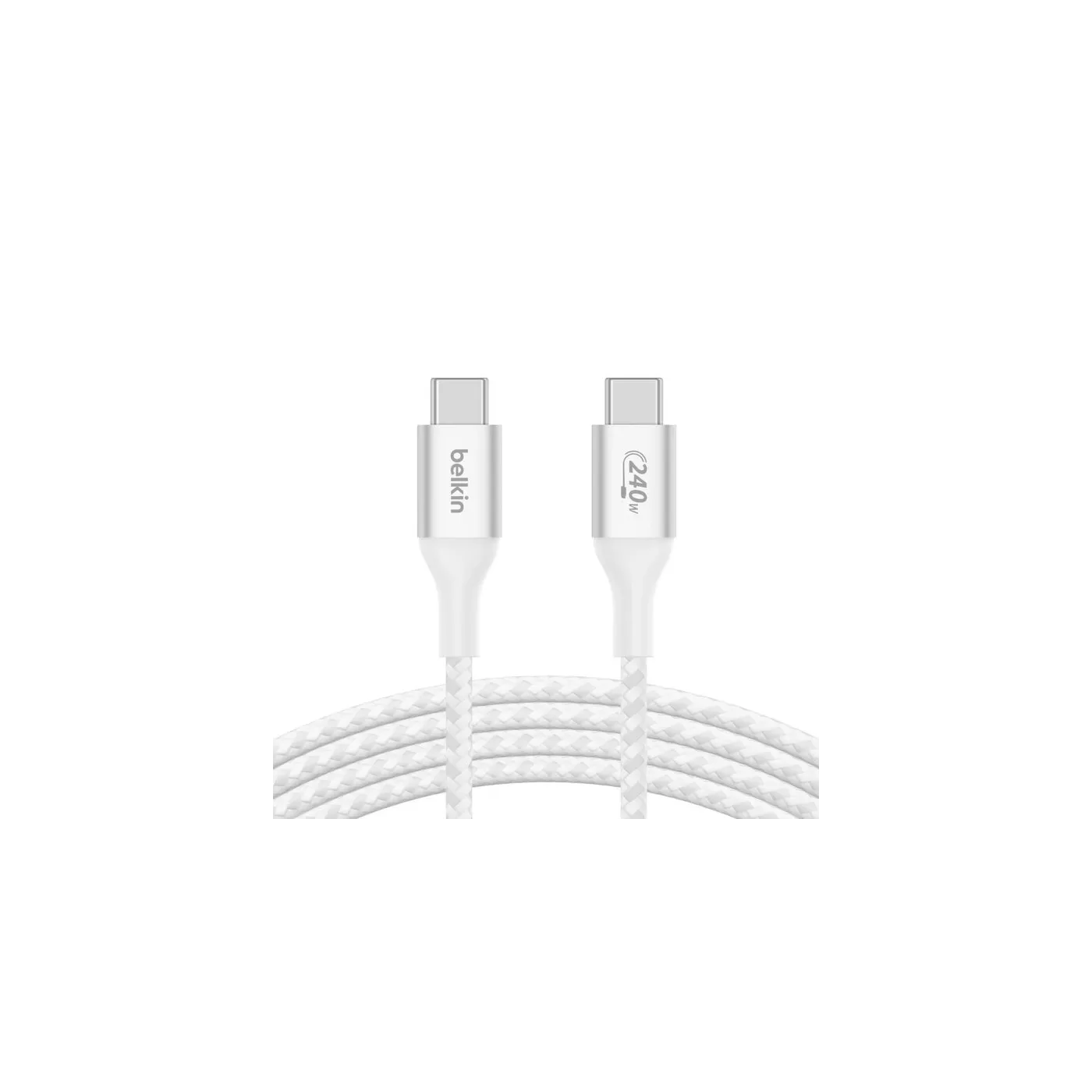 Belkin BoostCharge USB-C to USB-C (2m) Cable (2 Pack) - White