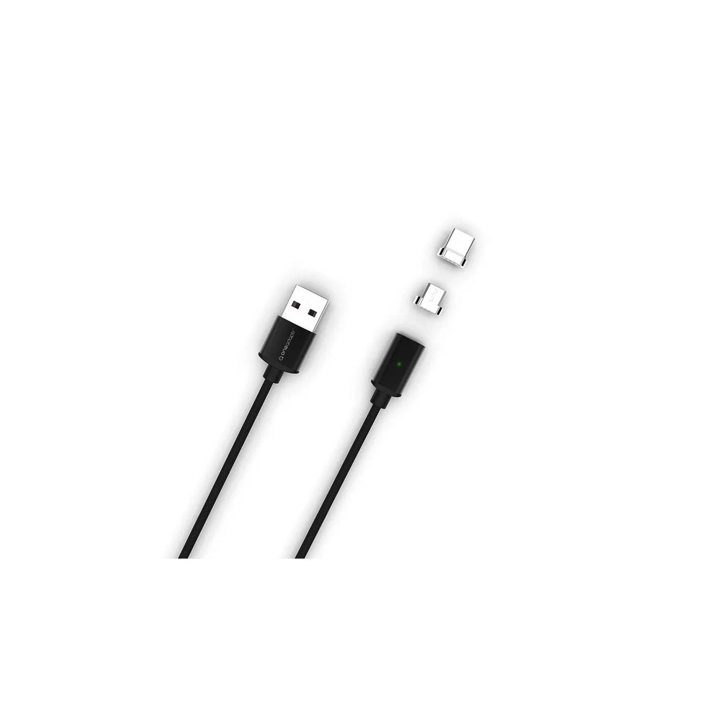 OneAdaptr Evri 3in1 USB A to USB-C/Micro USB Cable