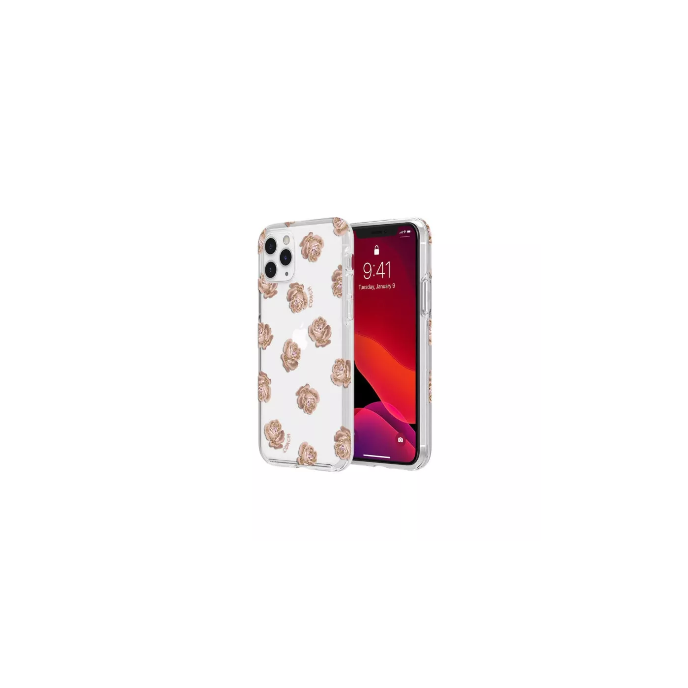 Coach Protective Case for iPhone 11 Pro - حافظة/ لماعة