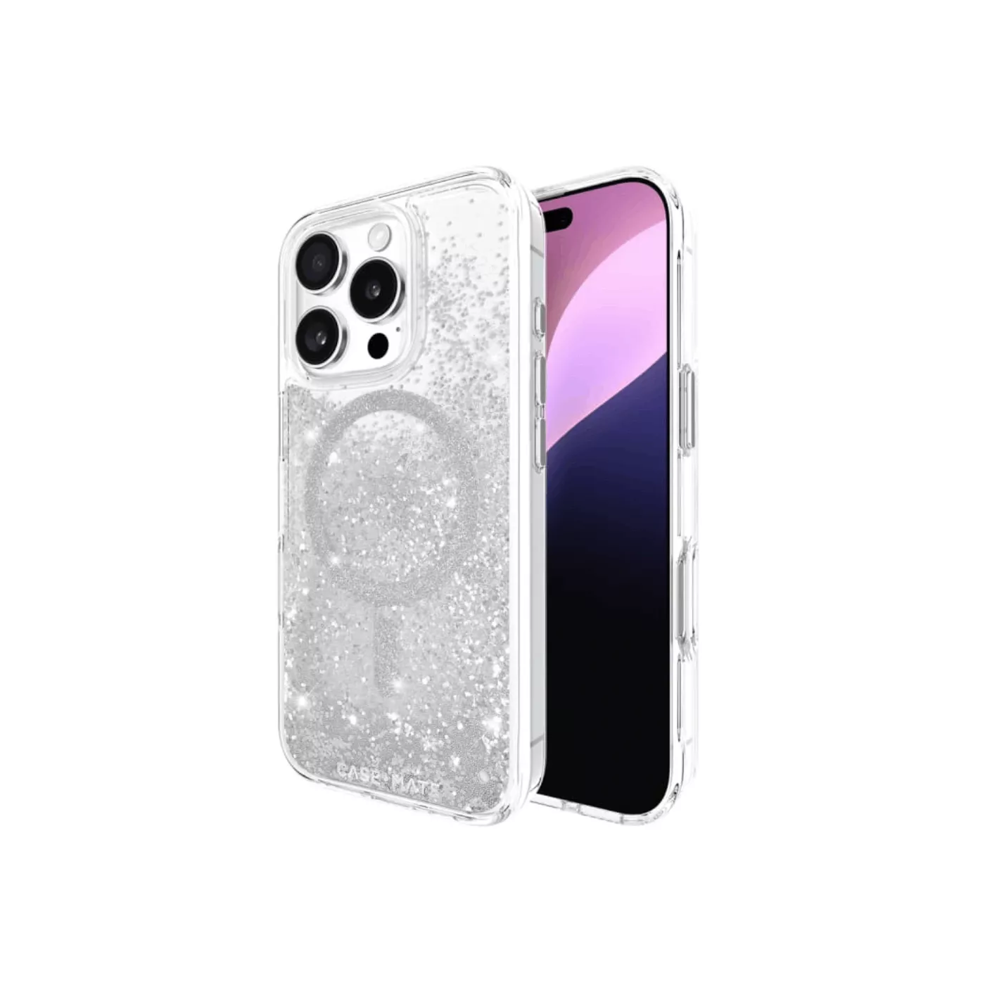 Casemate Waterfall iPhone 16 Pro MagSafe Case - Silver