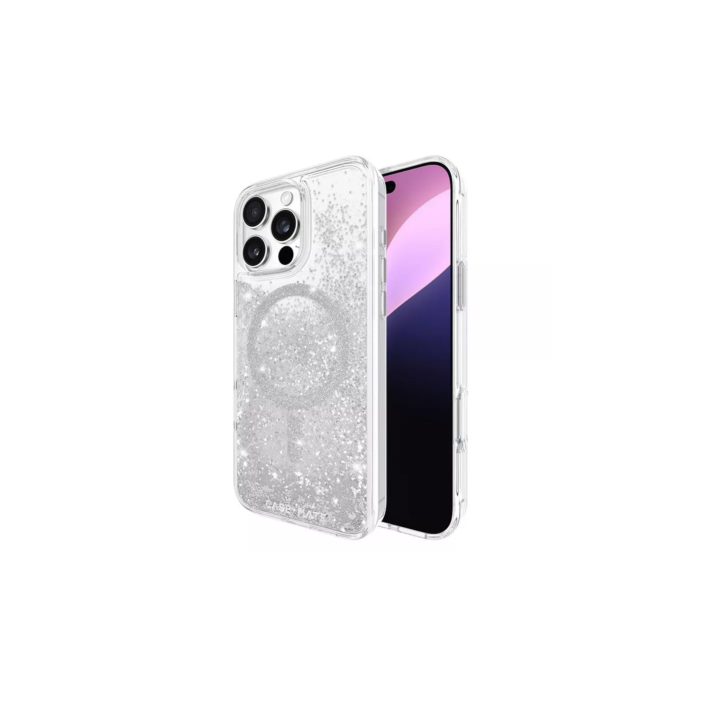 Casemate Waterfall iPhone 16 Pro MagSafe Case - Silver