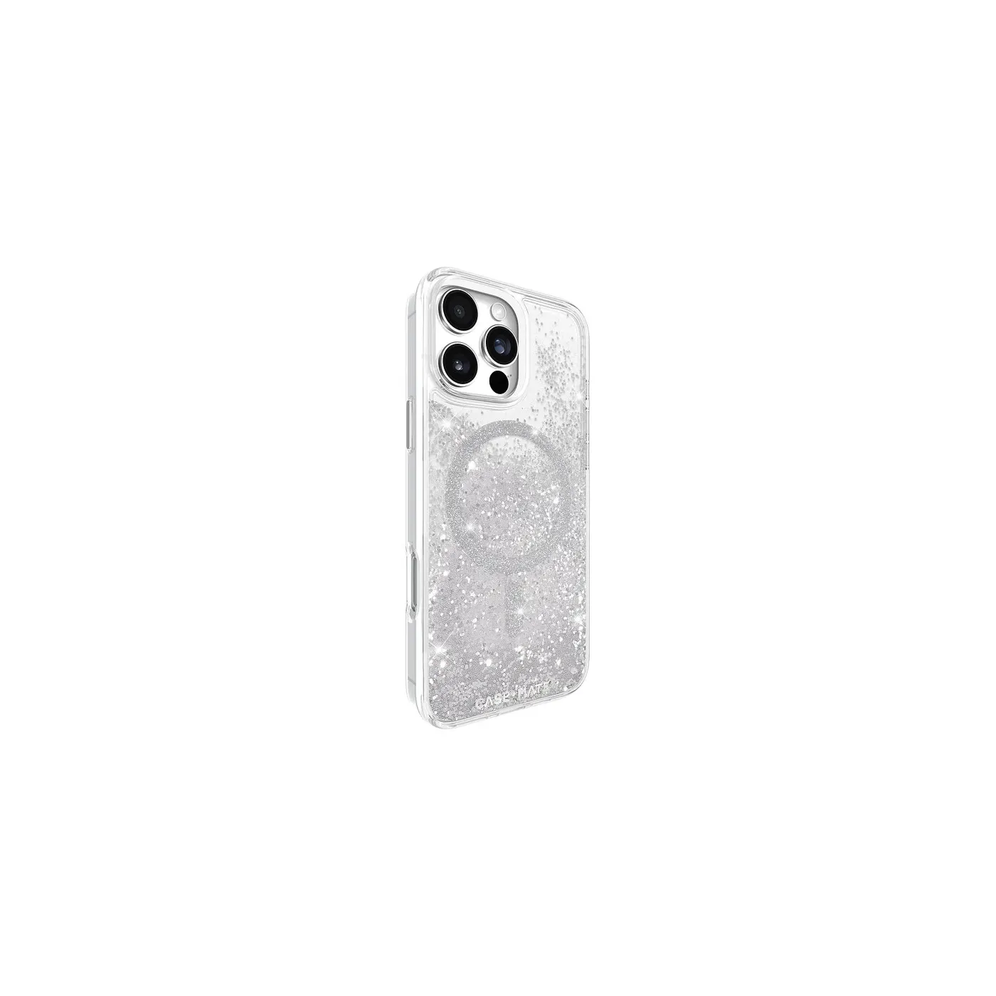 Case-Mate Waterfall جراب MagSafe لهاتف iPhone 16 Pro Max - فضي