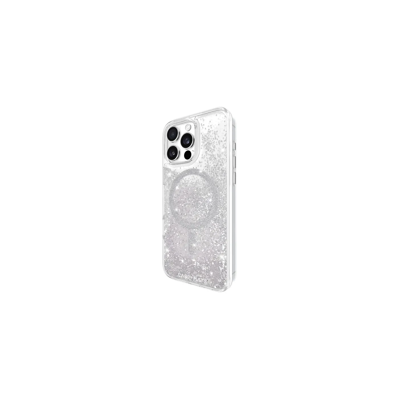 Case-Mate Waterfall جراب MagSafe لهاتف iPhone 16 Pro Max - فضي