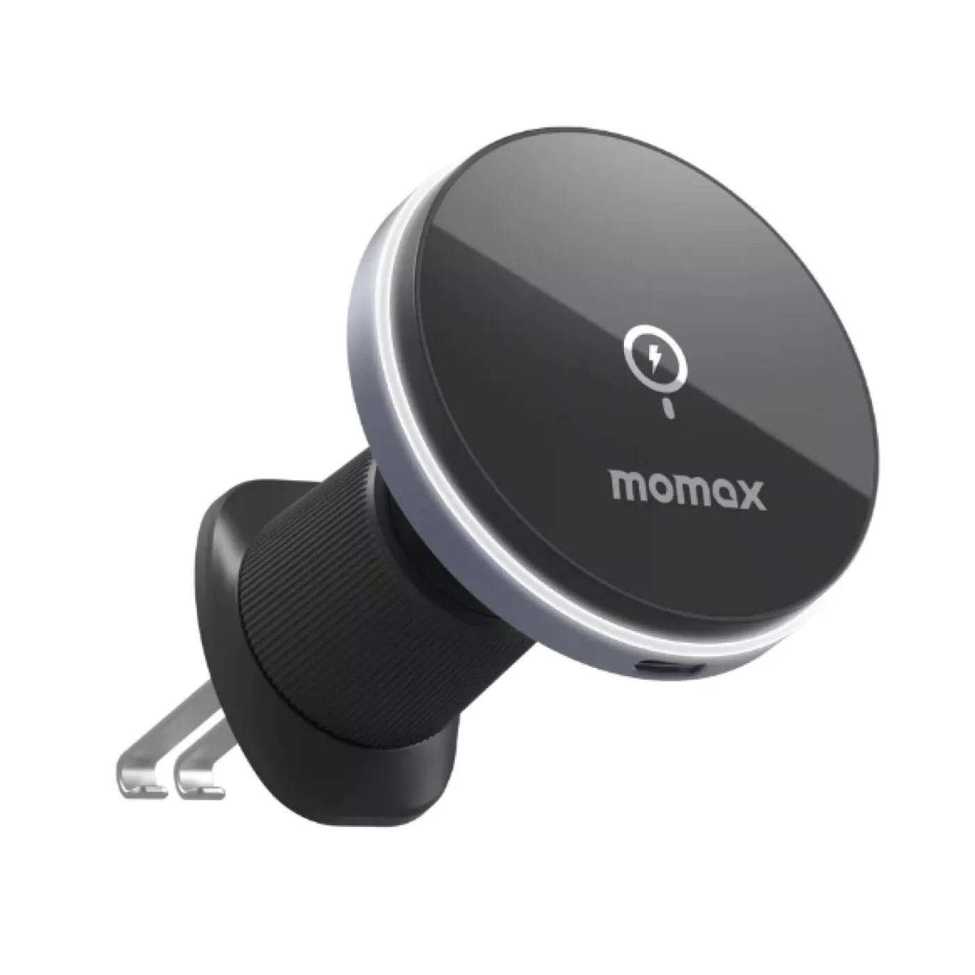 Momax Q.Mag 15W Wireless Charging Car Mount - Black