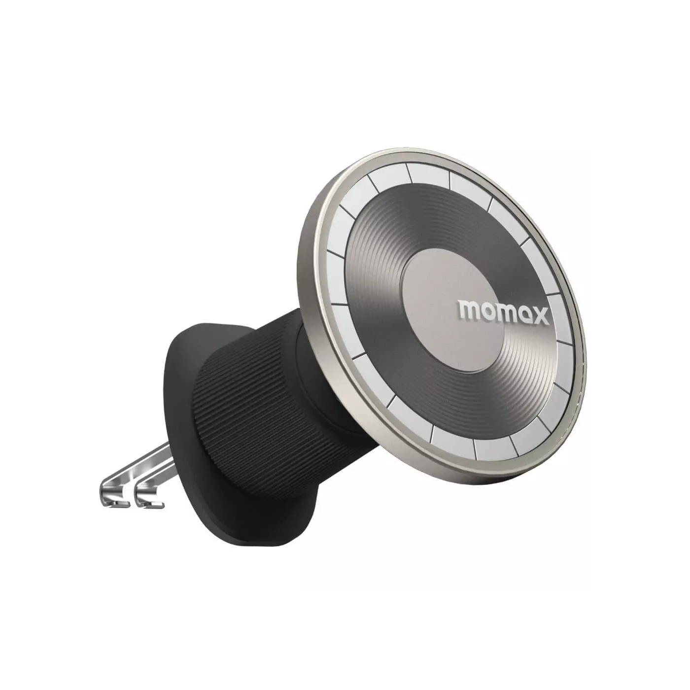 Momax Pac Magnetic Car Mount - Titanium