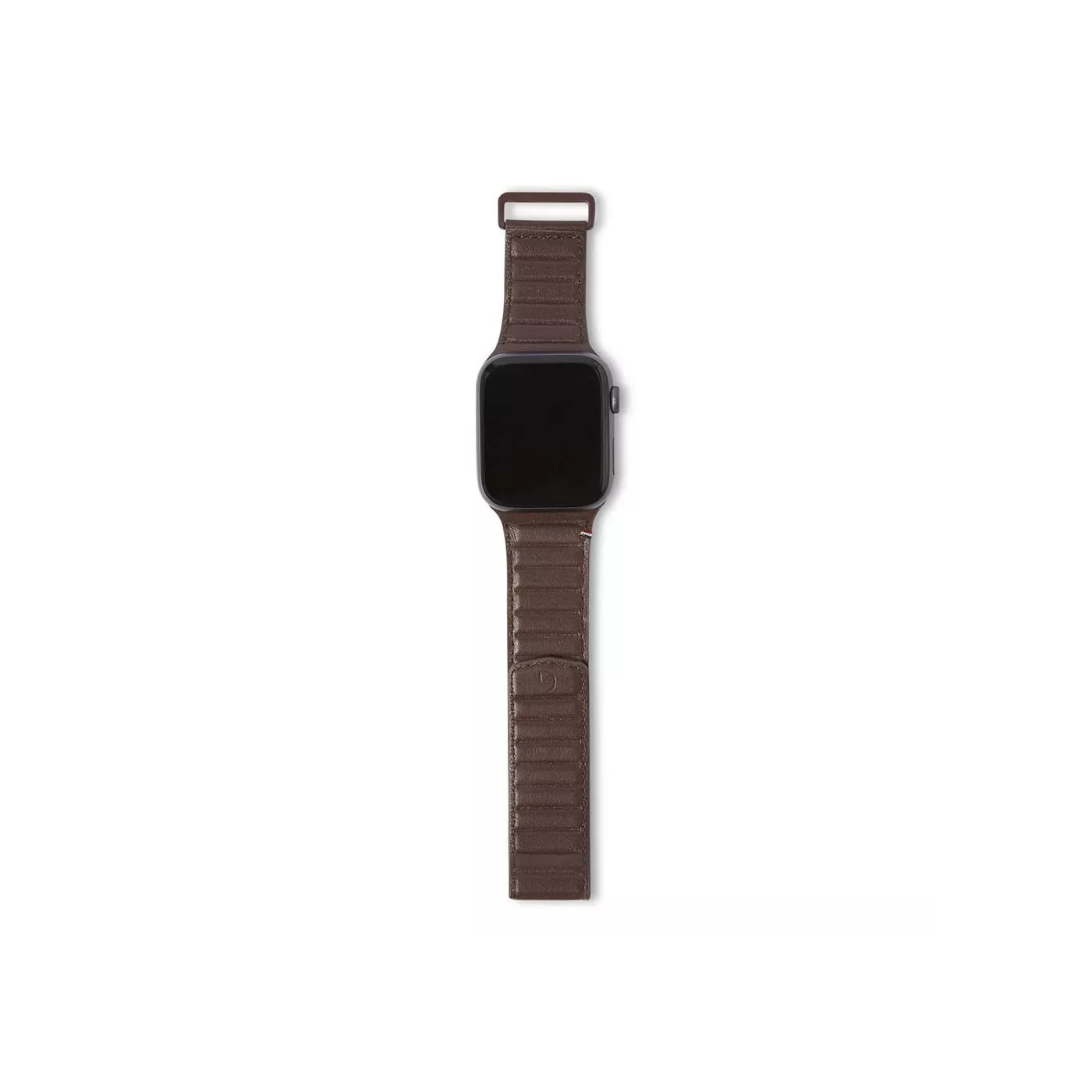Decoded Ultra Leather Magnetic Apple Watch 45mm Strap