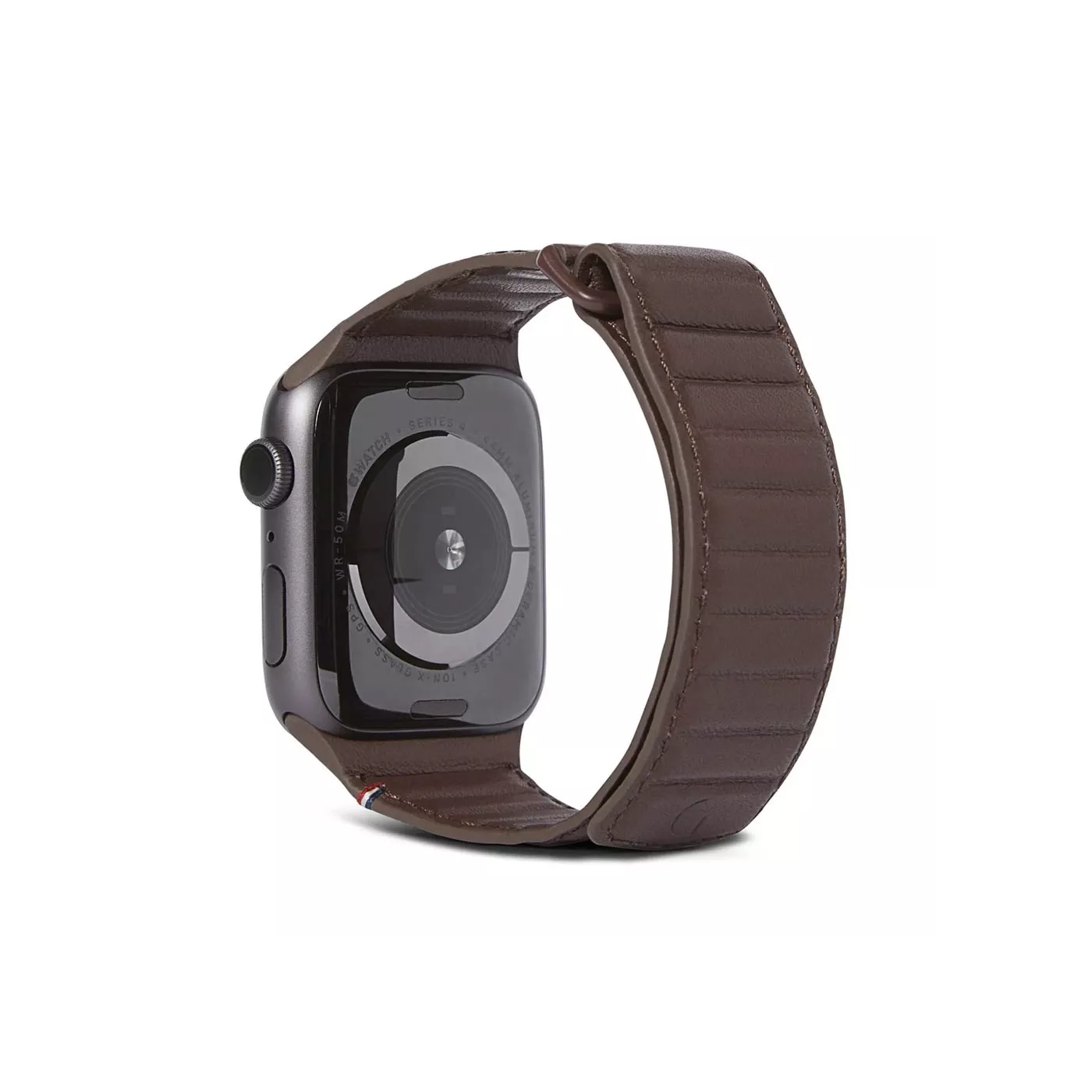 Decoded Ultra Leather Magnetic Apple Watch 45mm Strap