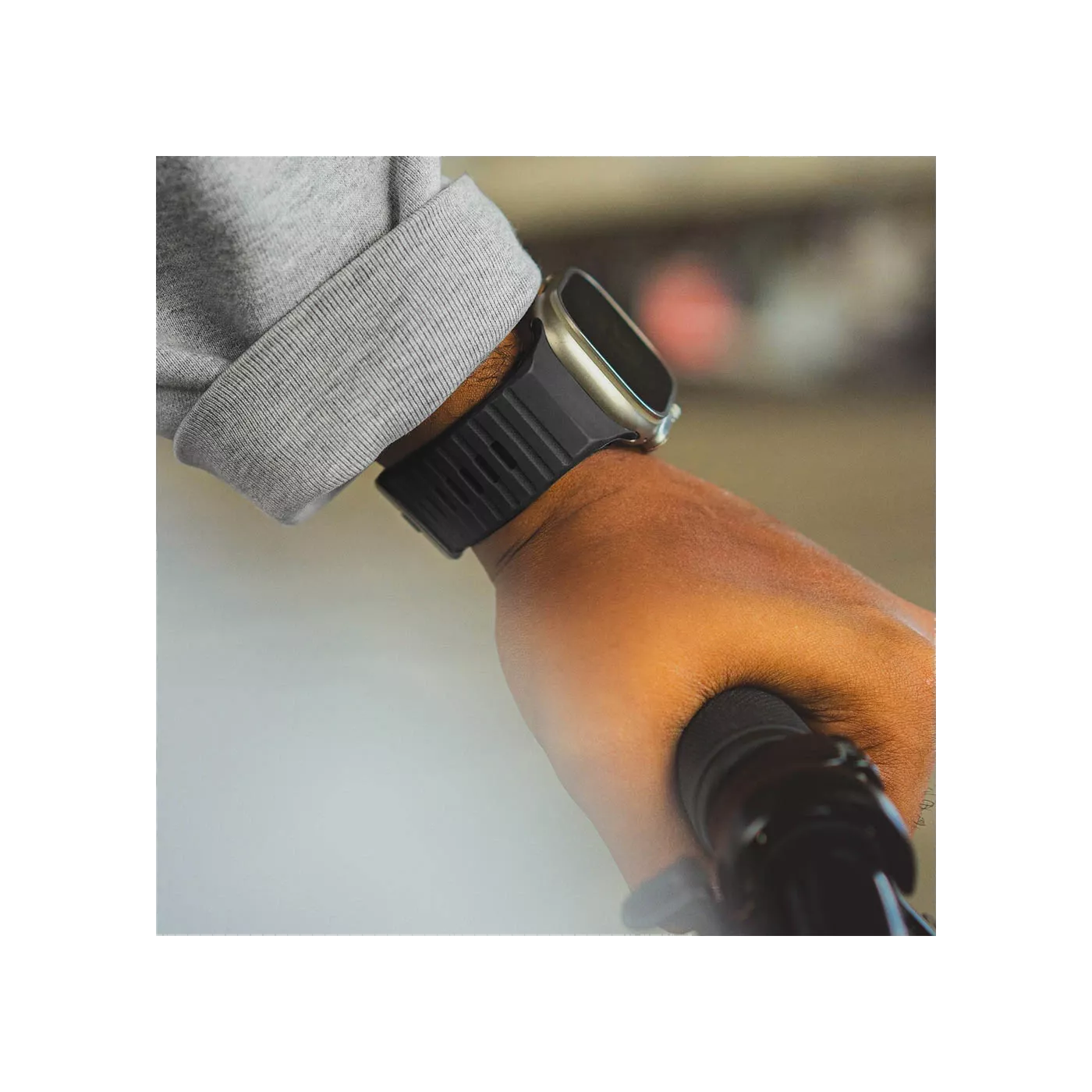 Decoded Silicone Ultra Apple Watch 42-49mm Traction Strap