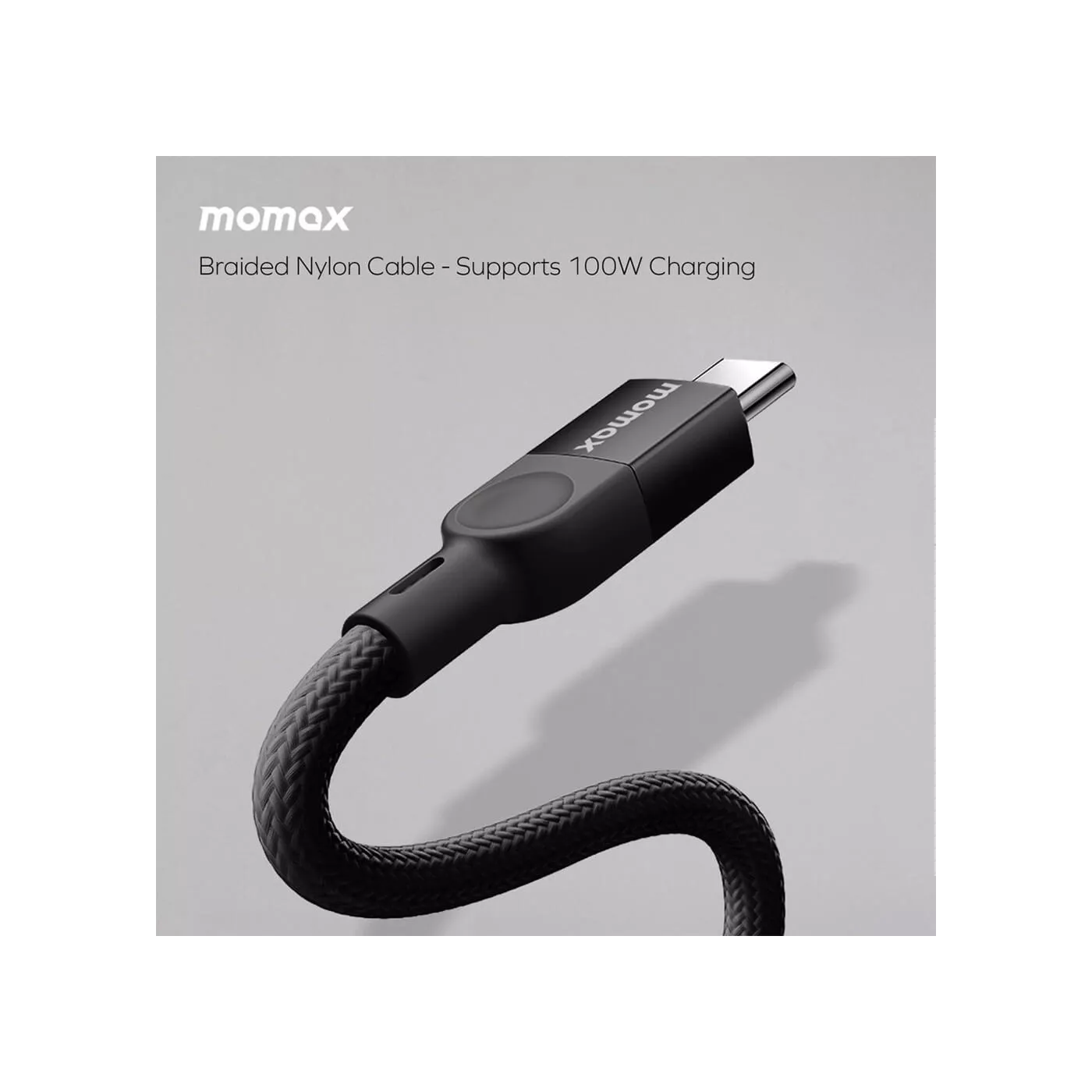 Momax MagLink 100W Magnetic USB-C to USB-C Cable (2m)
