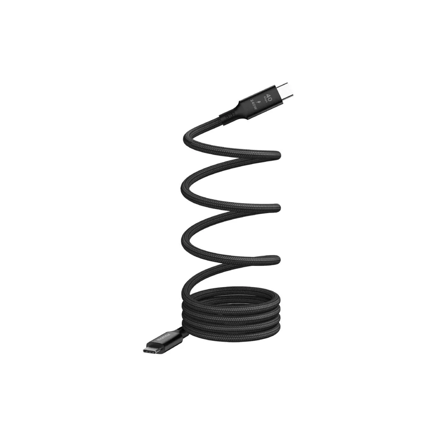 كابل مومكس ماج لينك المغناطيسي 240 واط من USB-C إلى USB-C بطول 1.5 متر - أسود