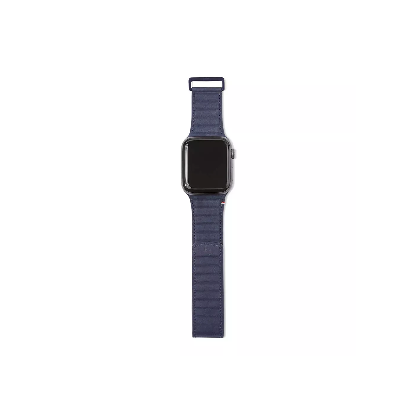 Decoded Leather Magnetic Traction Strap for Apple Watch 38-40mm - Navy