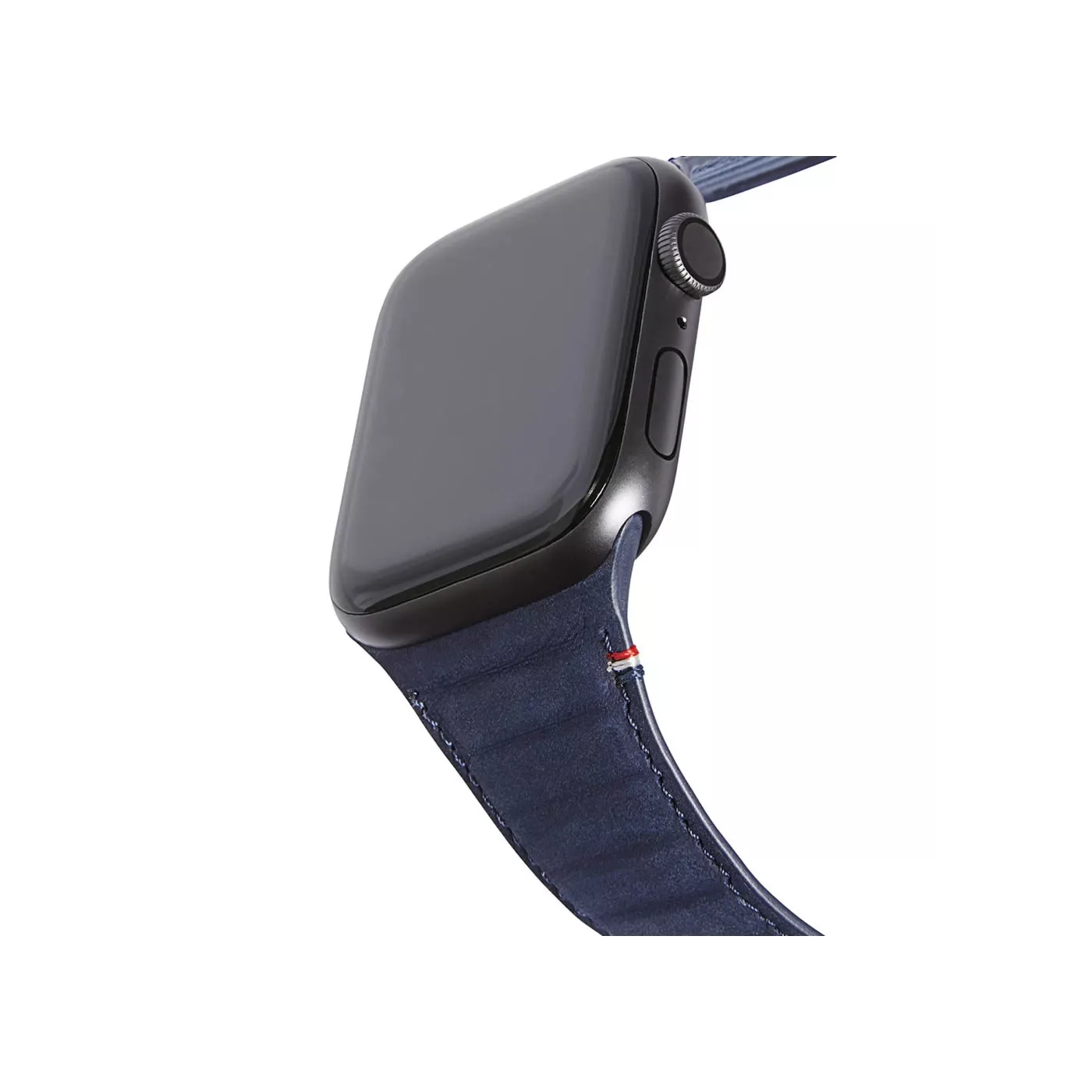Decoded Leather Magnetic Traction Strap for Apple Watch 38-40mm - Navy