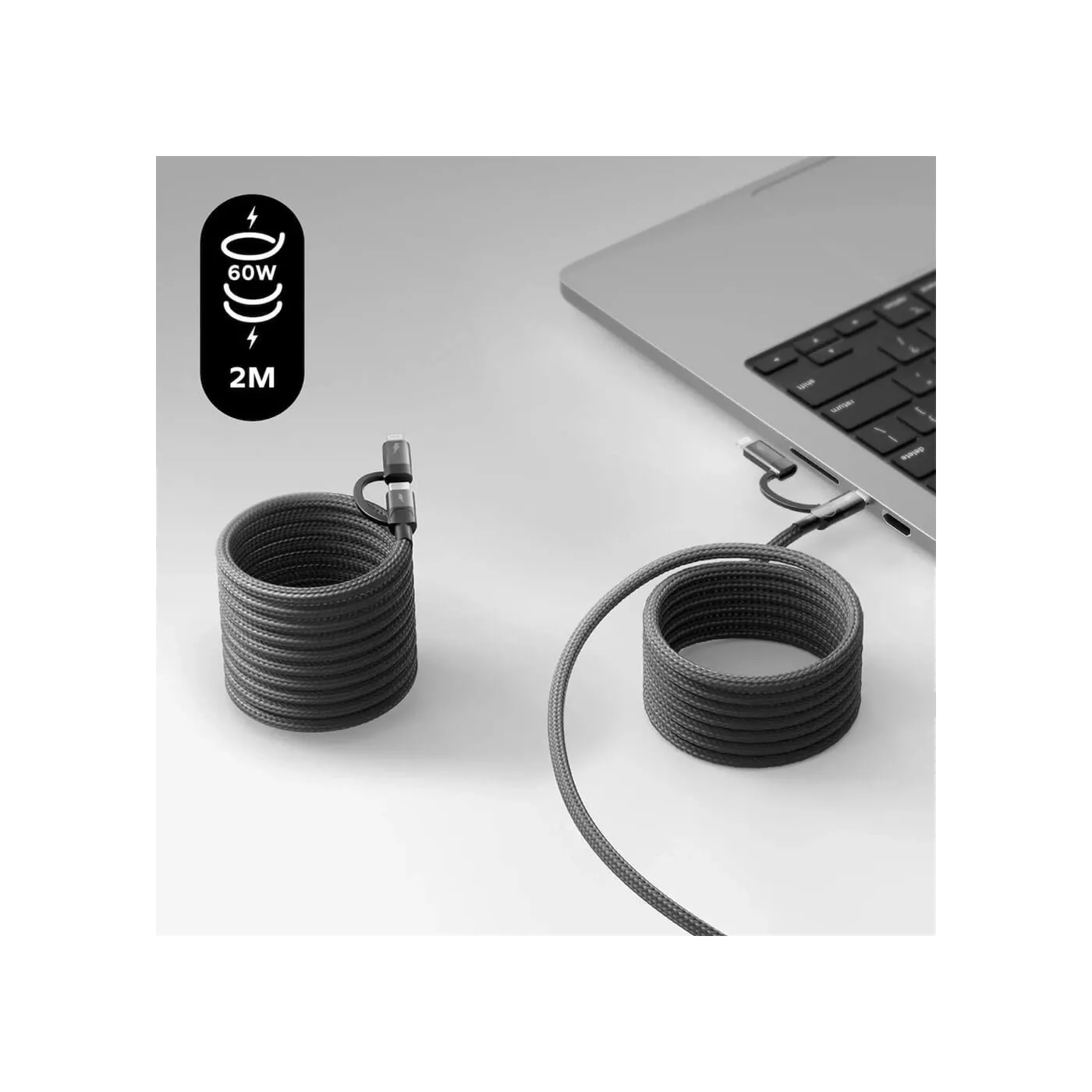 Momax MagLink Magnetic USB-C to Lightning Cable (2m)