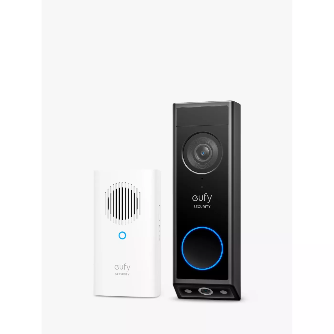 Eufy Video Doorbell E340 Chime 2K Dual Camera - Black