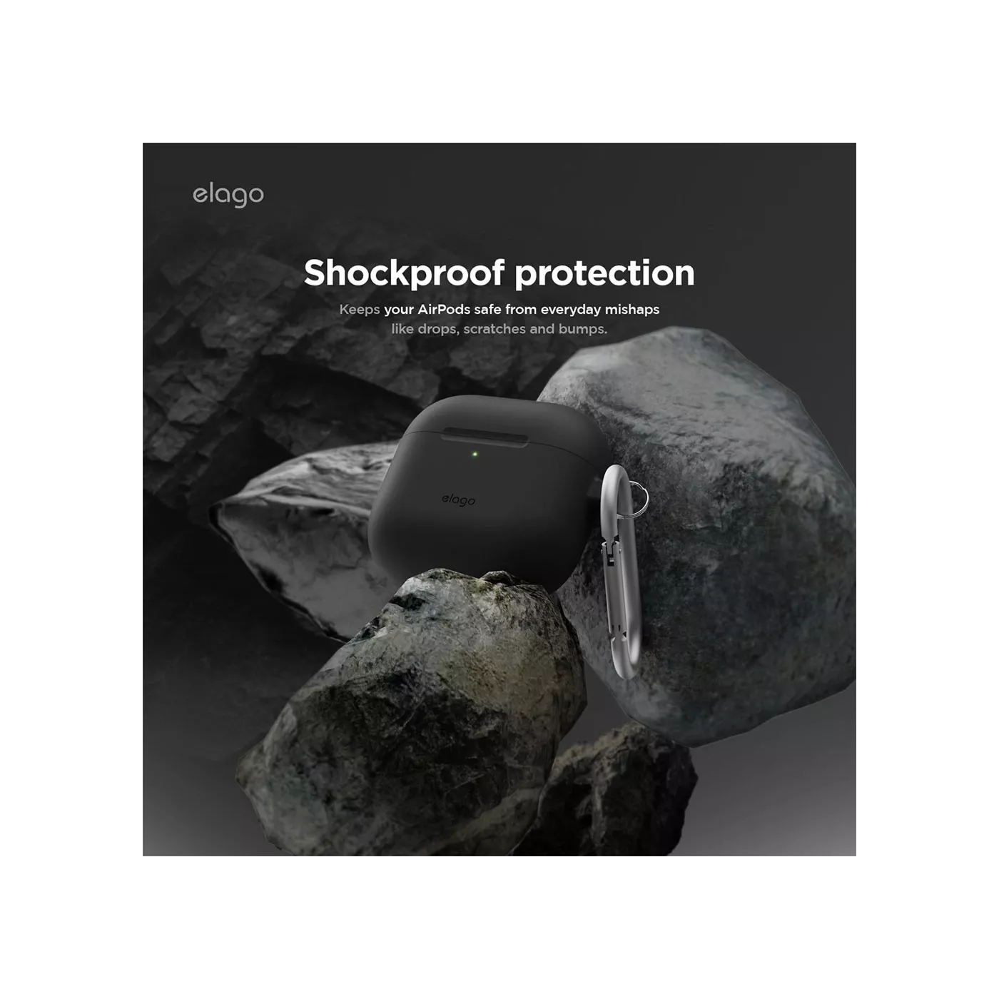 Elago AirPods 4 Silicone Hang Case