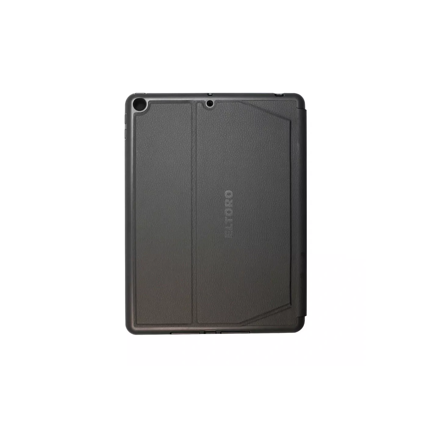 ElToro Silicone iPad 9 10.2 Book Case - Black