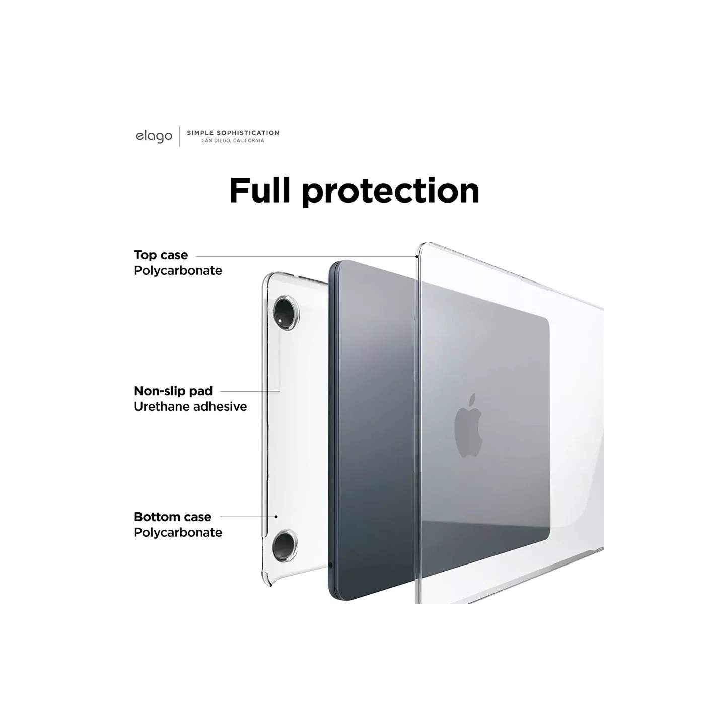 Elago MacBook Air M2 Ultra Slim 15-inch Case - Clear