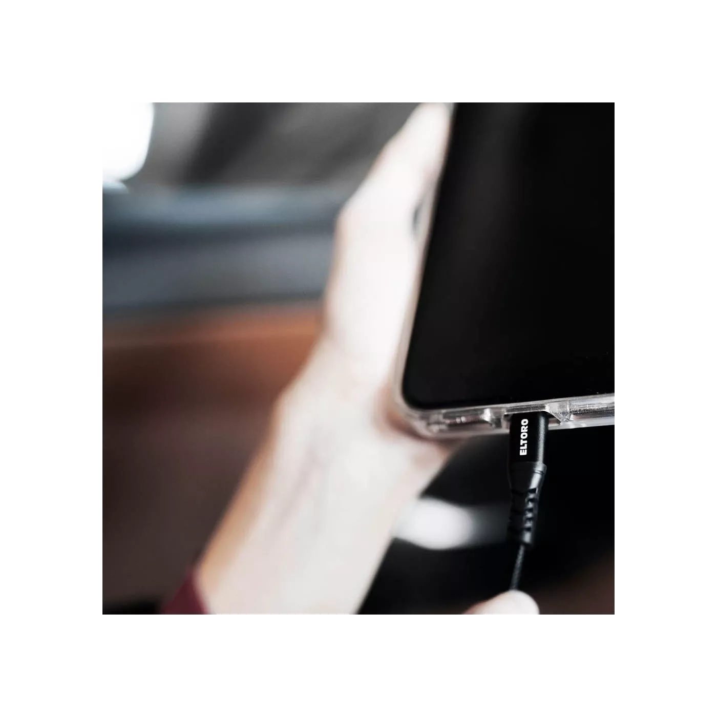 كابل USB-C بطول 1 متر من إلتورو - أسود
