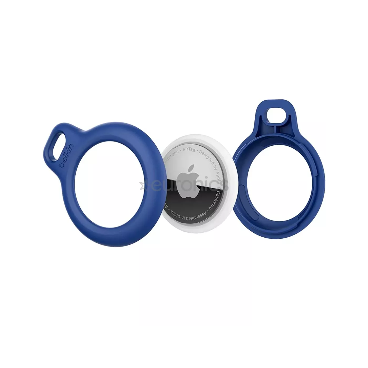 Belkin Secure Holder AirTag Key Ring - Blue