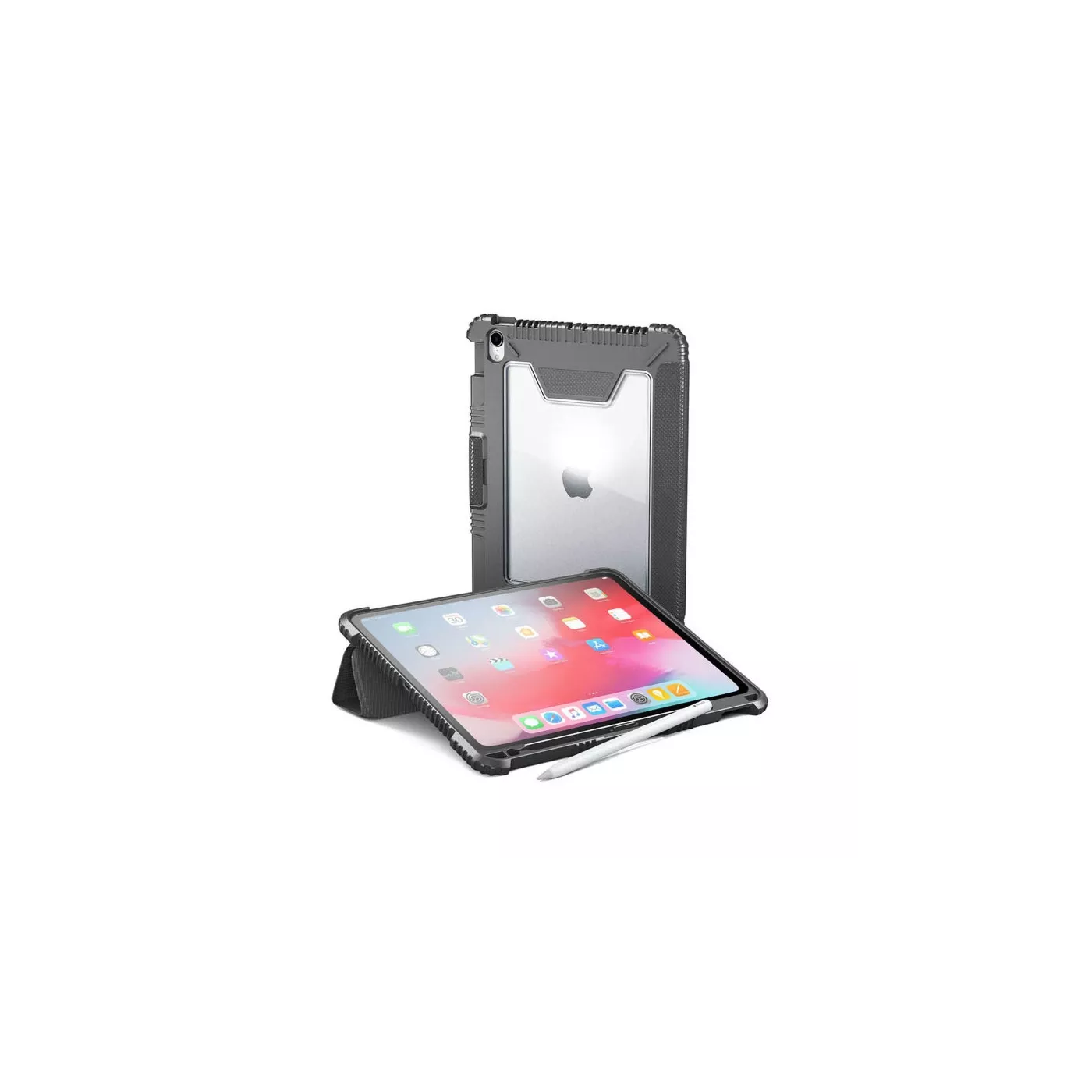 Cellularline Folio + Apple Pencil slot for iPad Pro 11inch (2018) - حافظة/ أسود