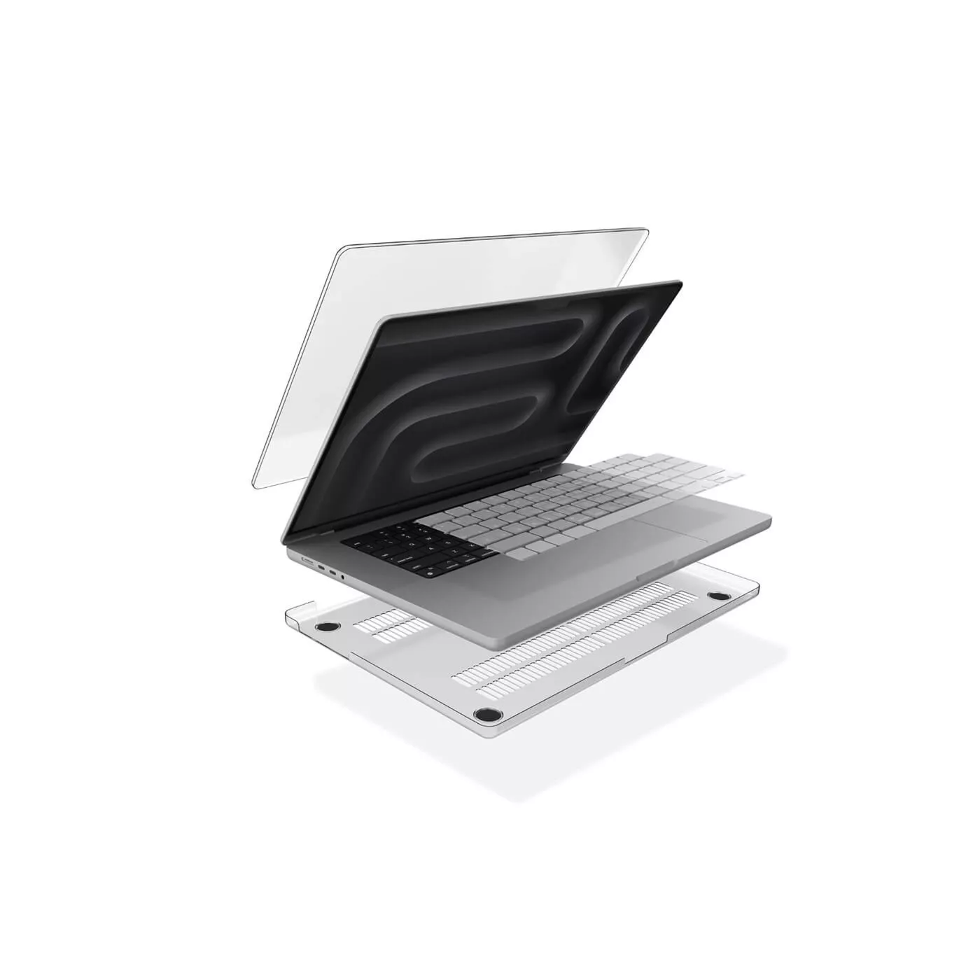 Giiga Guardian Hardshell MacBook Pro 16-inch Case - Clear