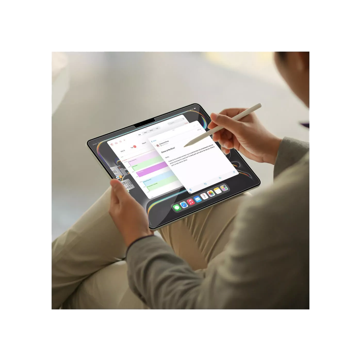 Giiga Defender 13-inch iPad Pro M4 Screen Protector - Clear