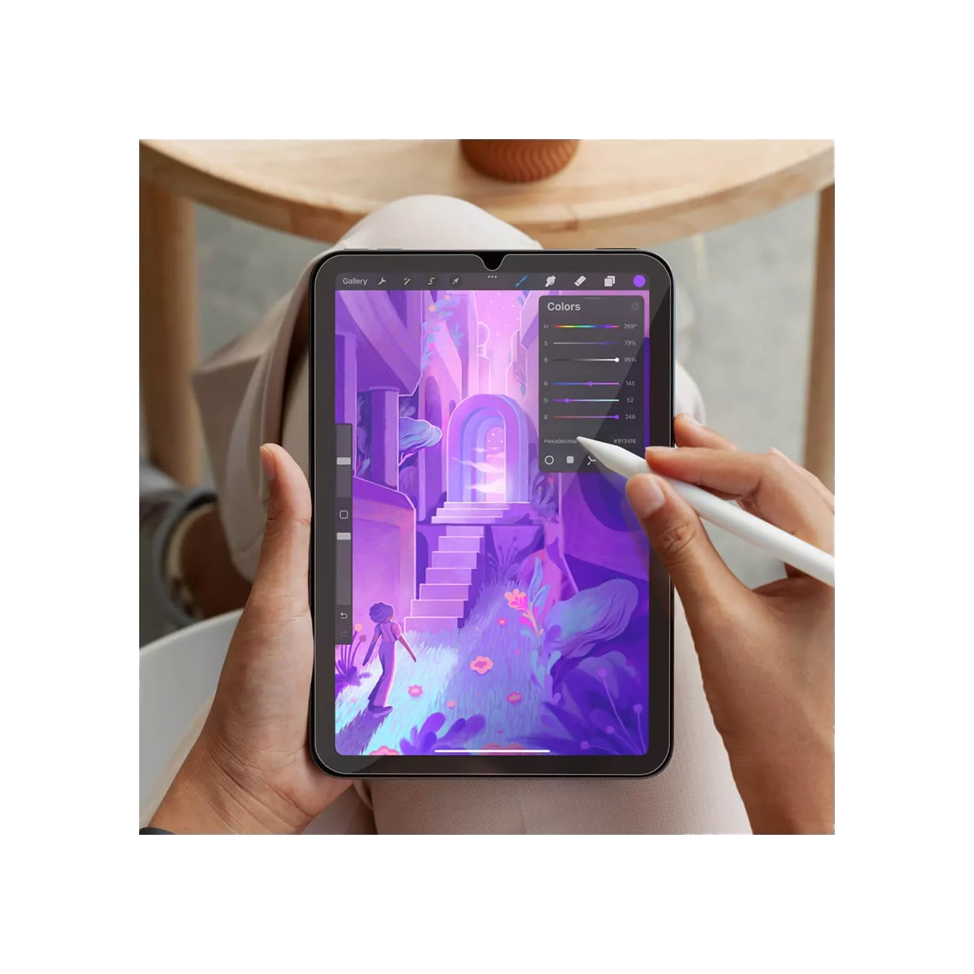 Giiga Defender iPad mini 2024 Screen Protector - Clear