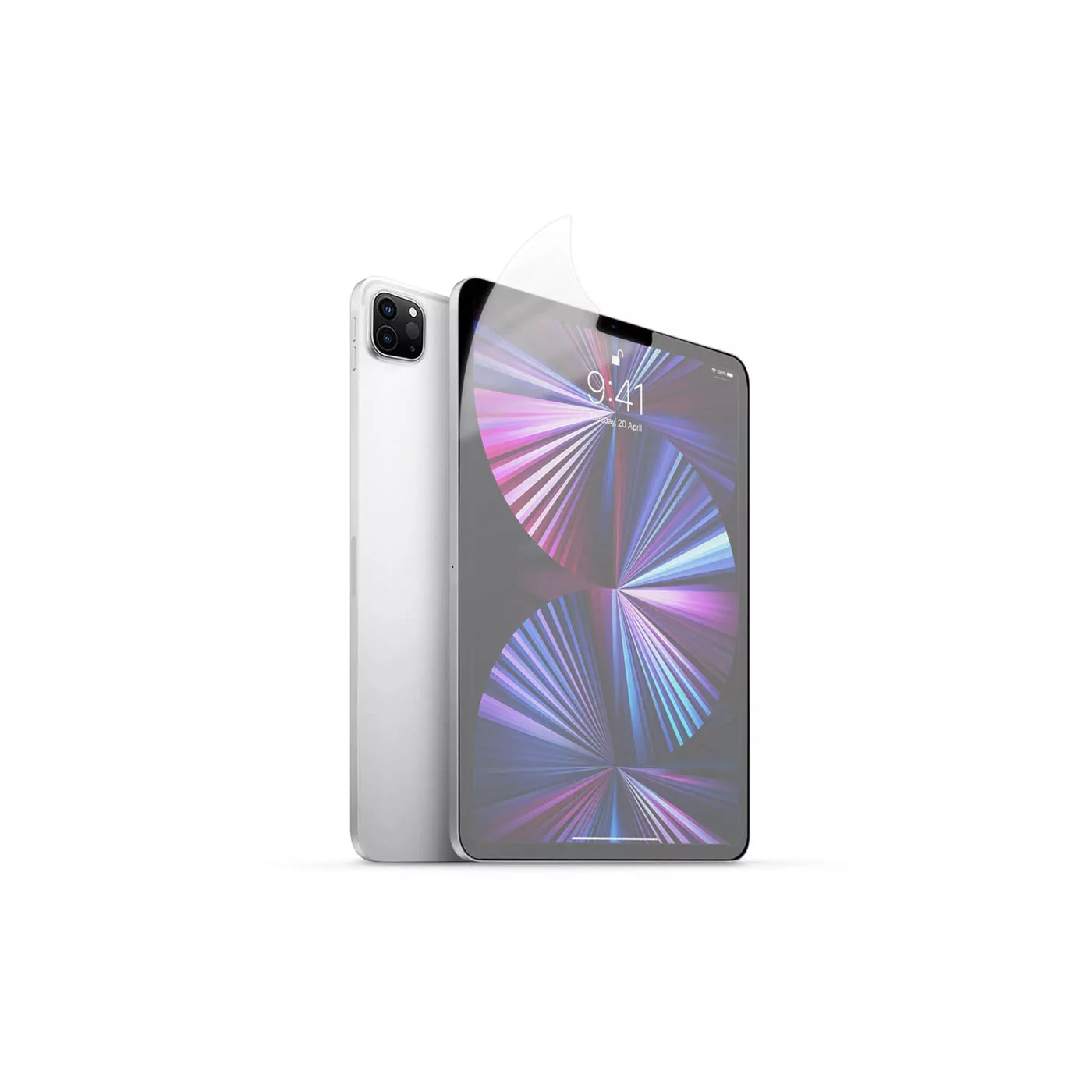 لاصق جرافيك لحماية الشاشة من هايفن + غطاء iPad Pro قياس 11 إنش