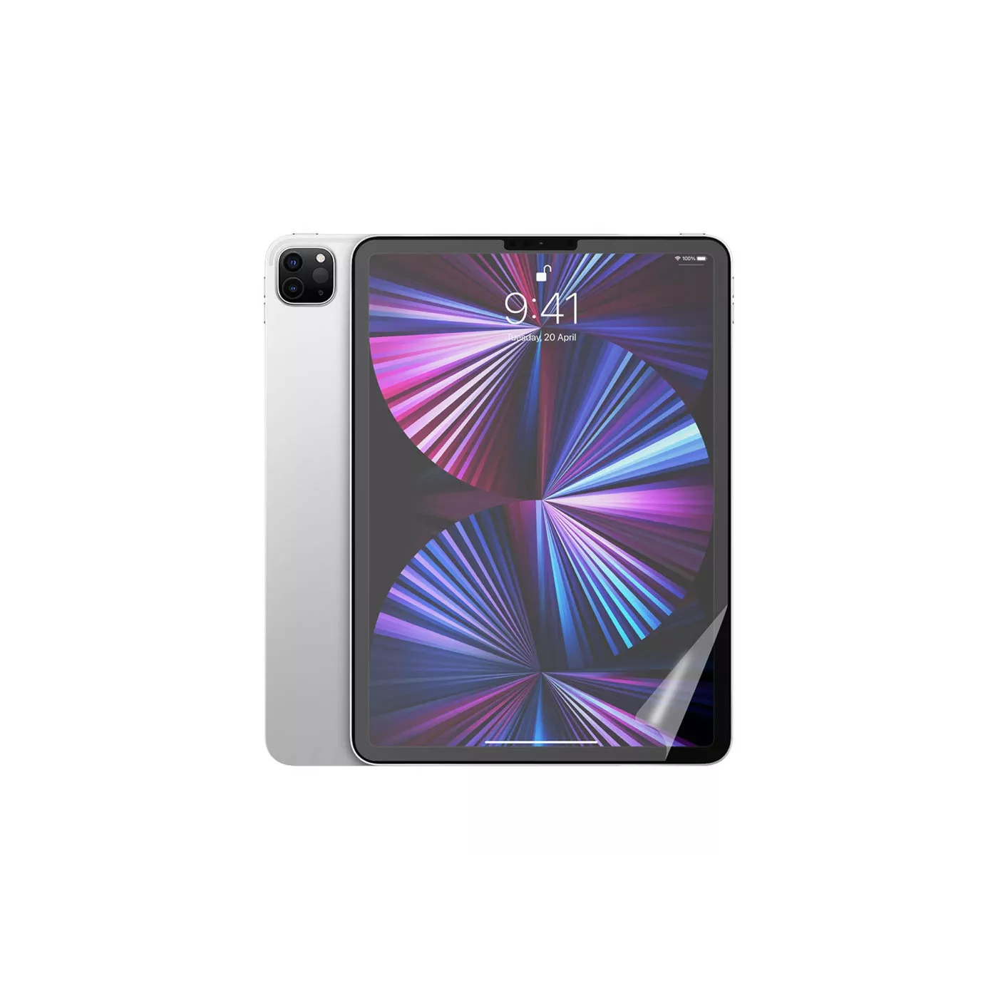 لاصق جرافيك لحماية الشاشة من هايفن + غطاء iPad Pro قياس 11 إنش