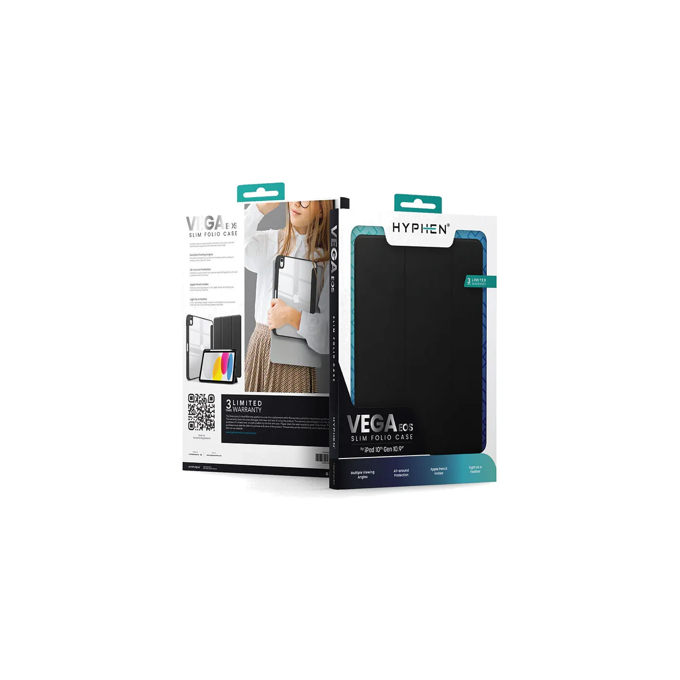 HYPHEN VEGA EOS Slim Folio Case for iPad – A16 | Gait