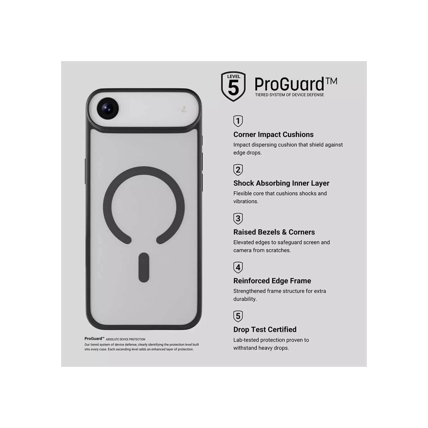 Hyphen Rift Impact MagSafe Frame Case for iPhone Air