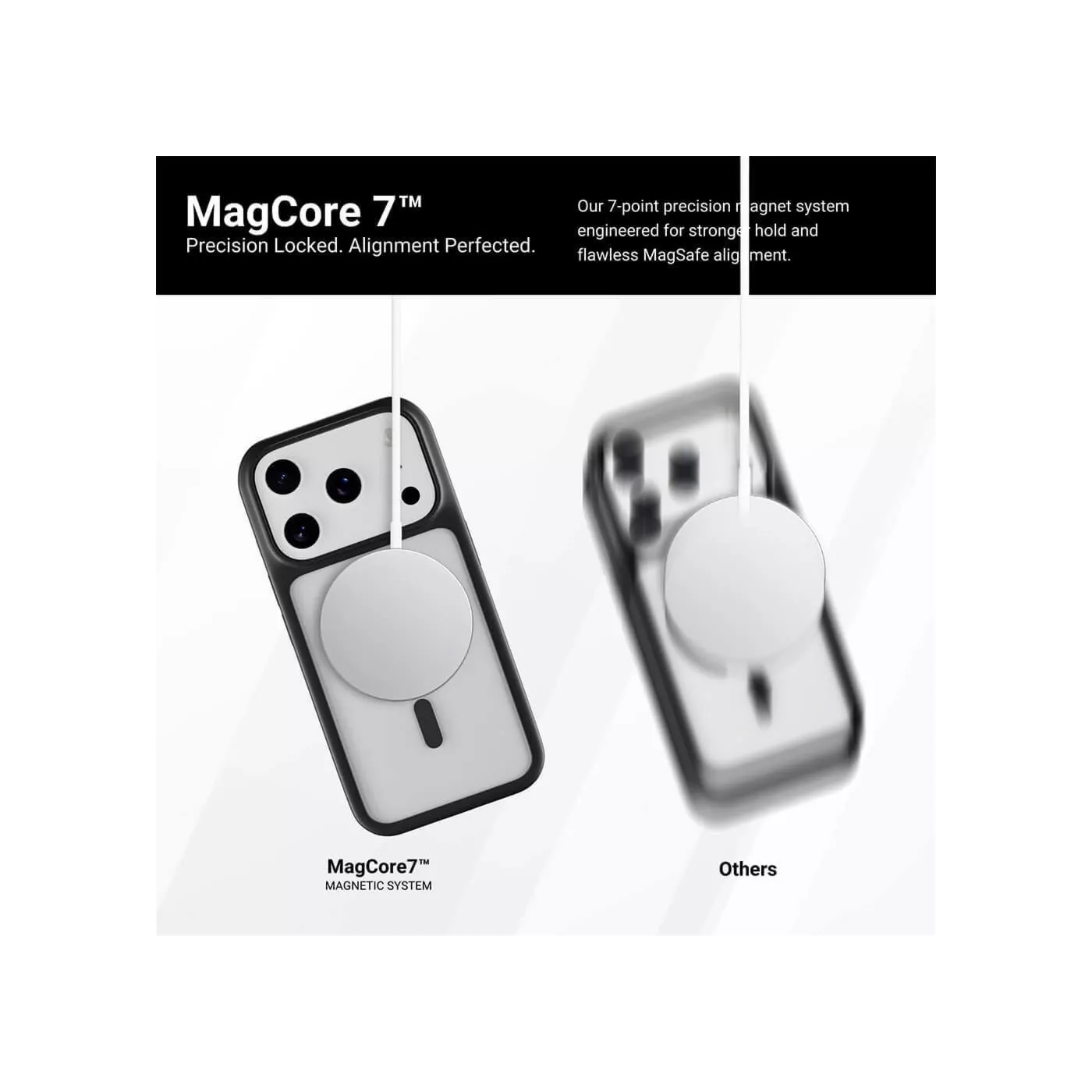 Hyphen Rift Impact MagSafe Frame Case for iPhone 17 Pro