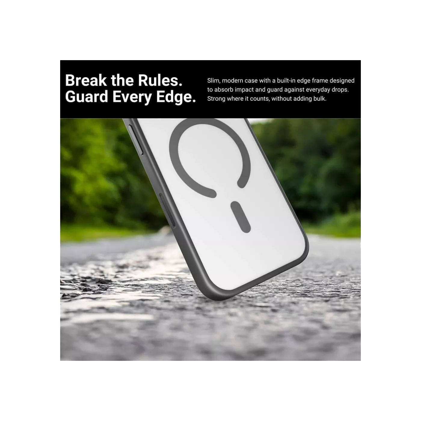 Hyphen Rift Impact MagSafe Frame Case for iPhone 17 Pro
