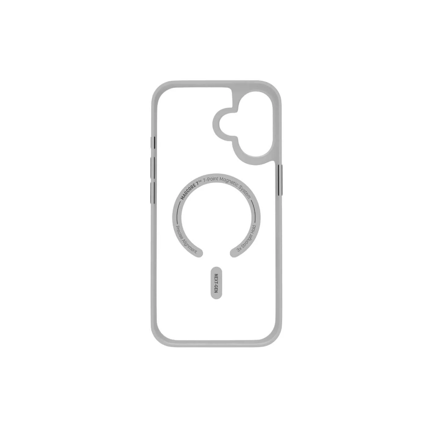 Hyphen Rift Impact MagSafe Frame Case for iPhone 17 - Frost
