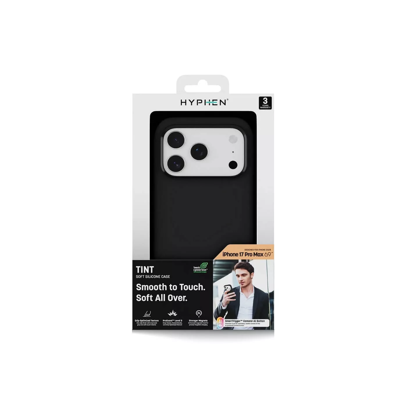 Hyphen Tint Silicone MagSafe Case for iPhone 17