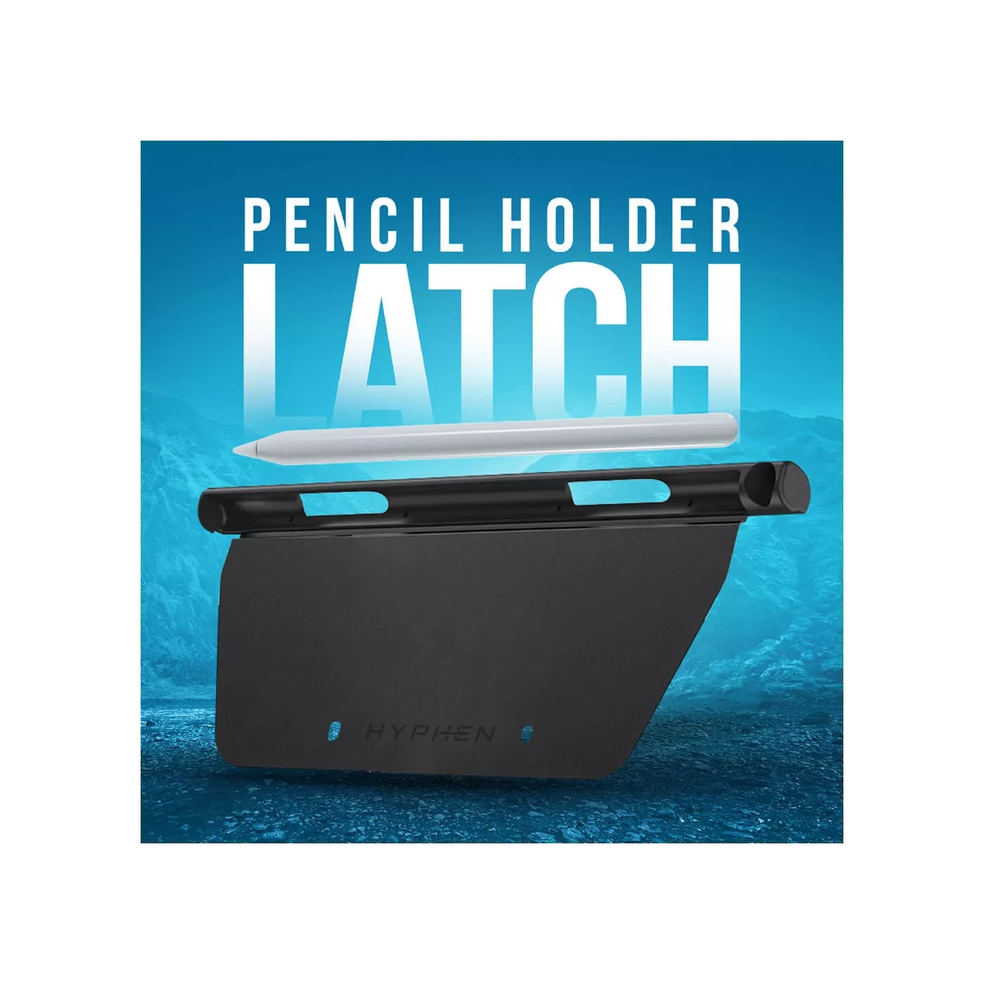 Hyphen Latch Pencil Holder - Black