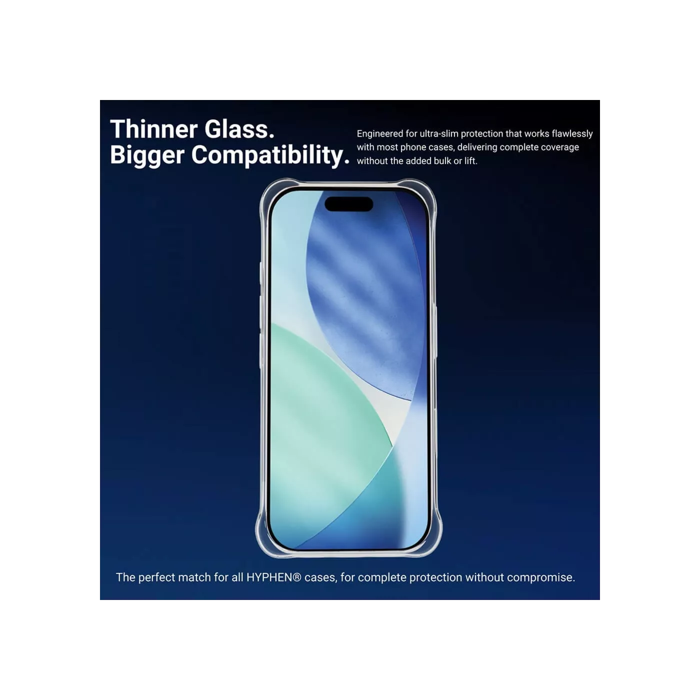 Hyphen Defendr CF Screen Protector for iPhone Air - Clear