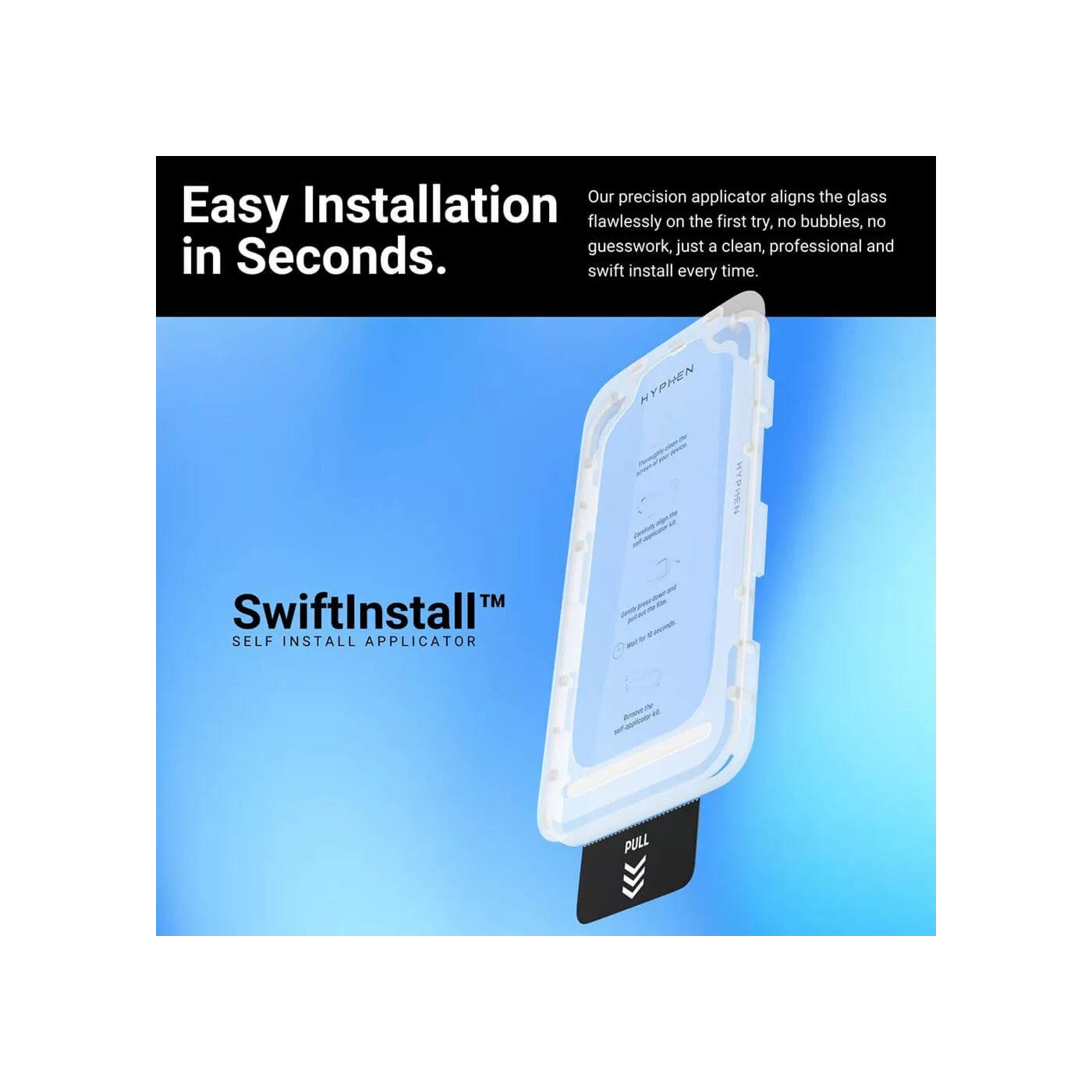 Hyphen Defendr CF Screen Protector for iPhone Air - Clear