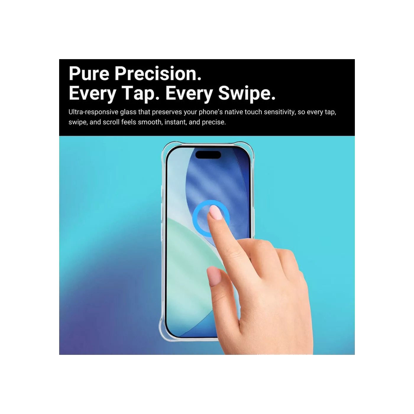Hyphen Defendr CF Screen Protector for iPhone Air - Clear