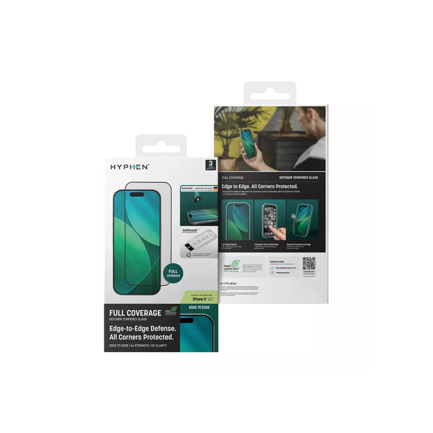 Hyphen Defendr Screen Protector for iPhone 17