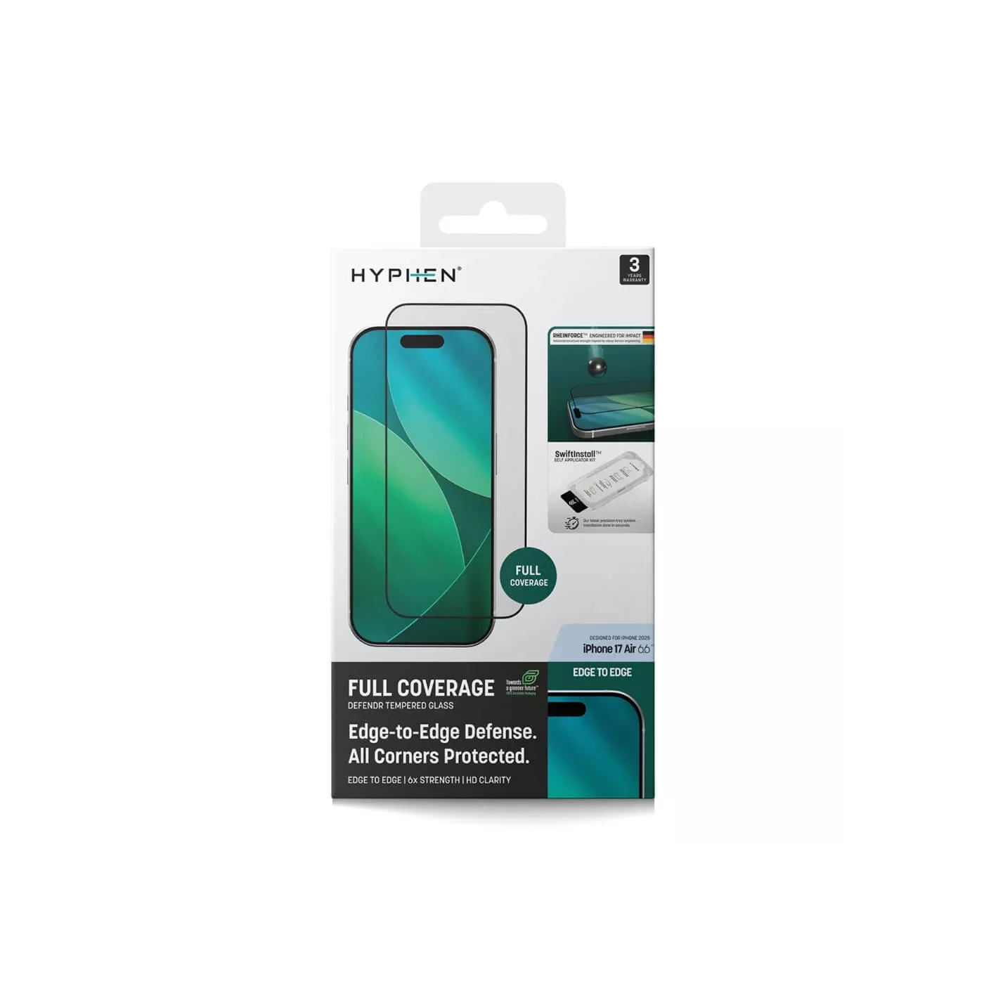 Hyphen Defendr Screen Protector for iPhone Air
