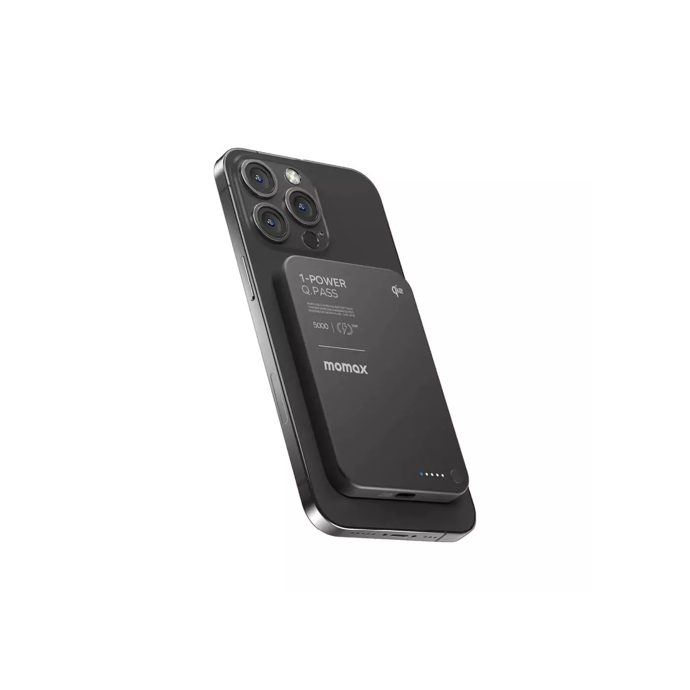 Momax 1-Power Q.Pass 5K Qi2 MagSafe Power Bank