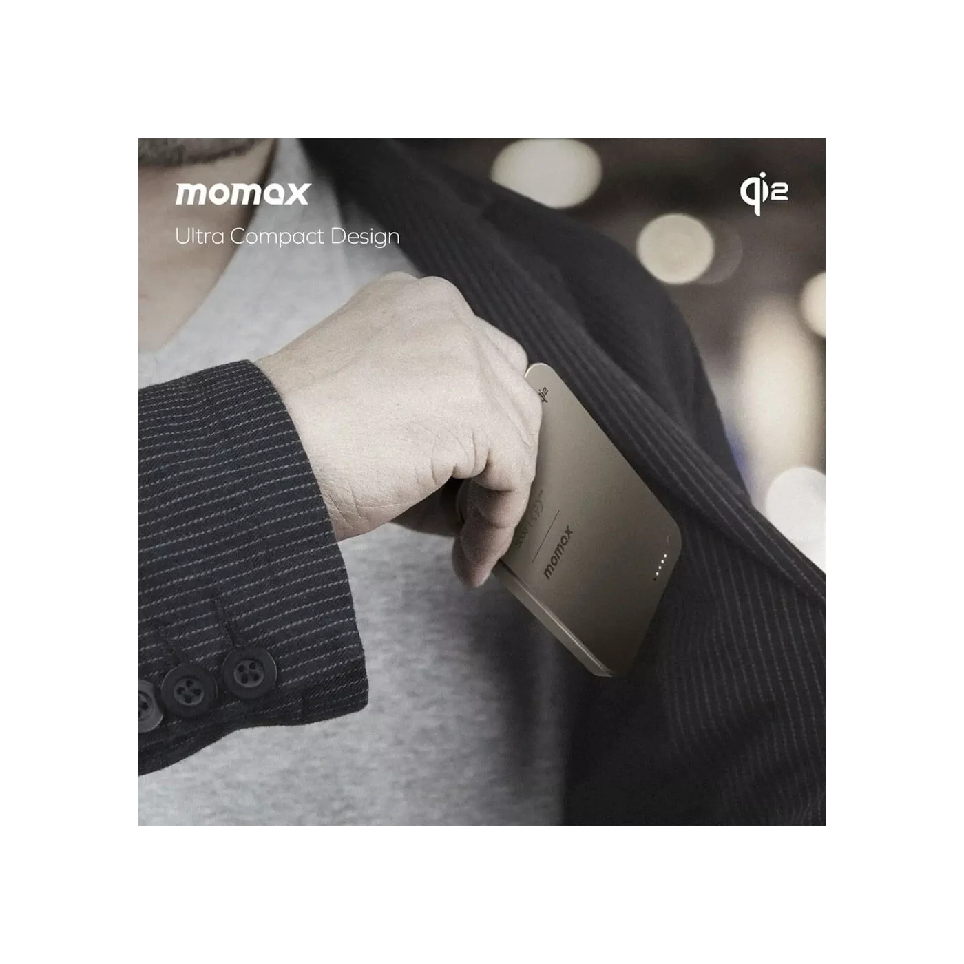 Momax 1-Power Q.Pass 5K Qi2 MagSafe Power Bank